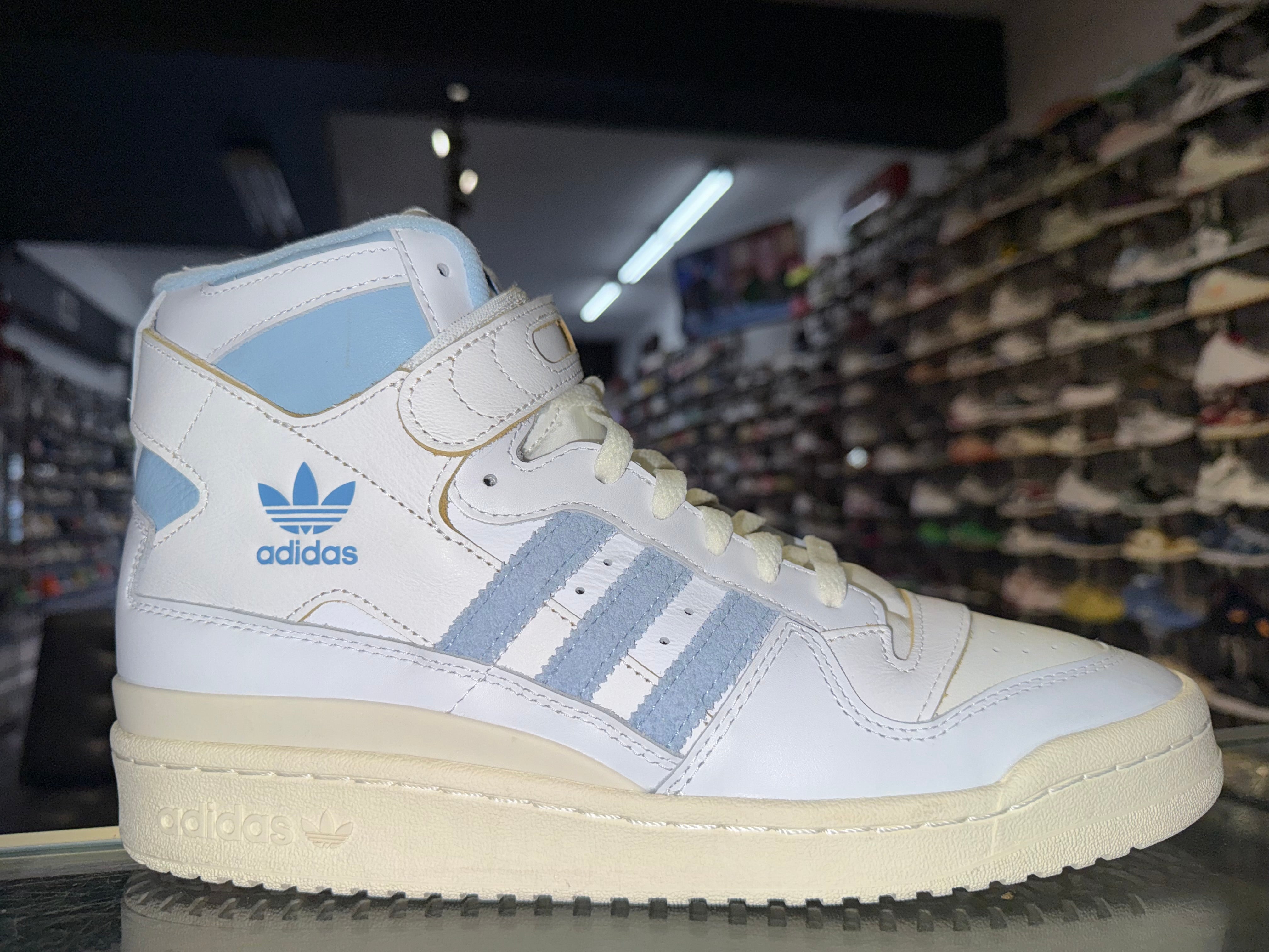 Size 10 Adidas Forum 84 High "UNC" Brand New
