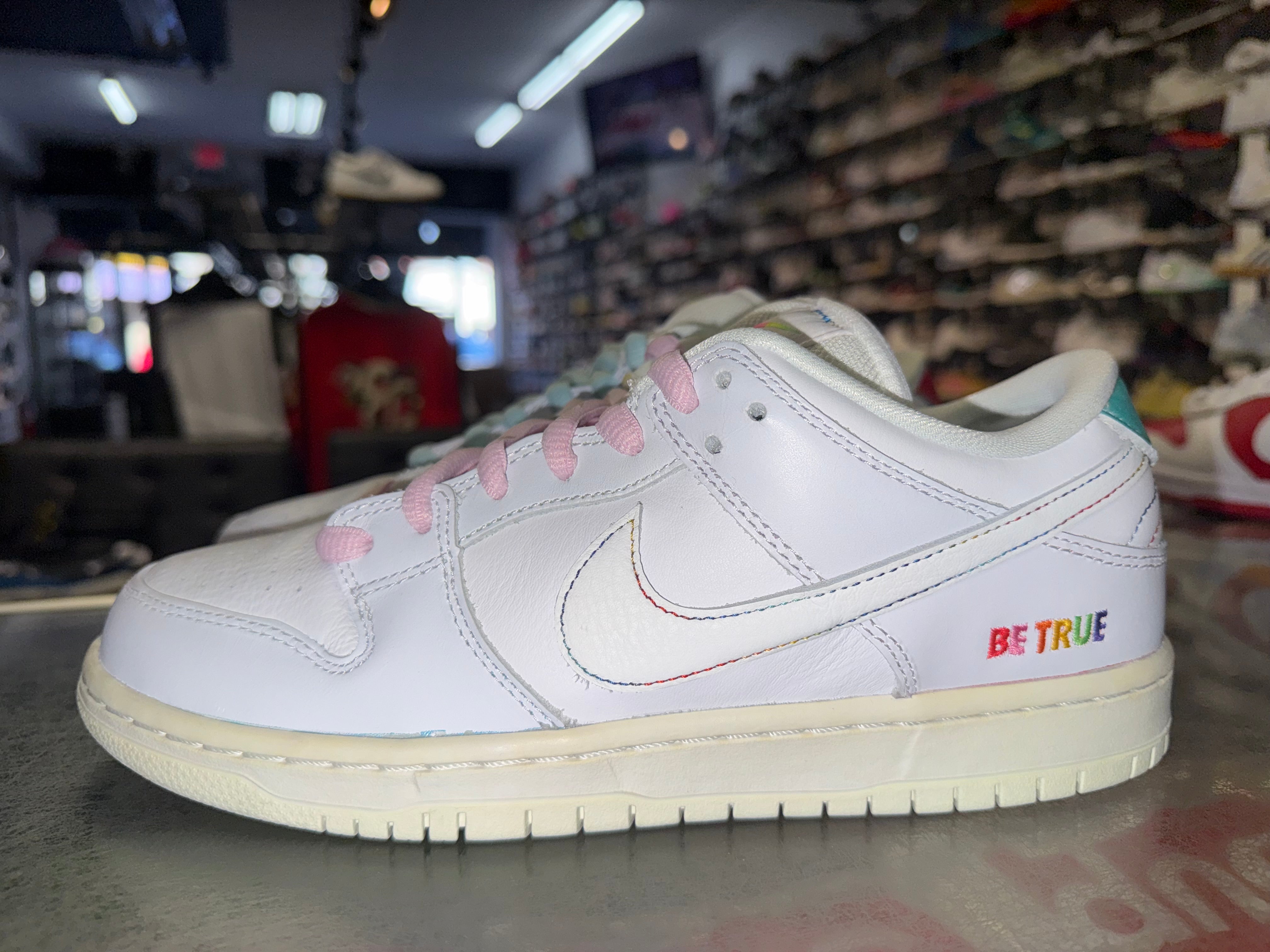 Size 8 Dunk Low Pro SB "Be True" Brand New