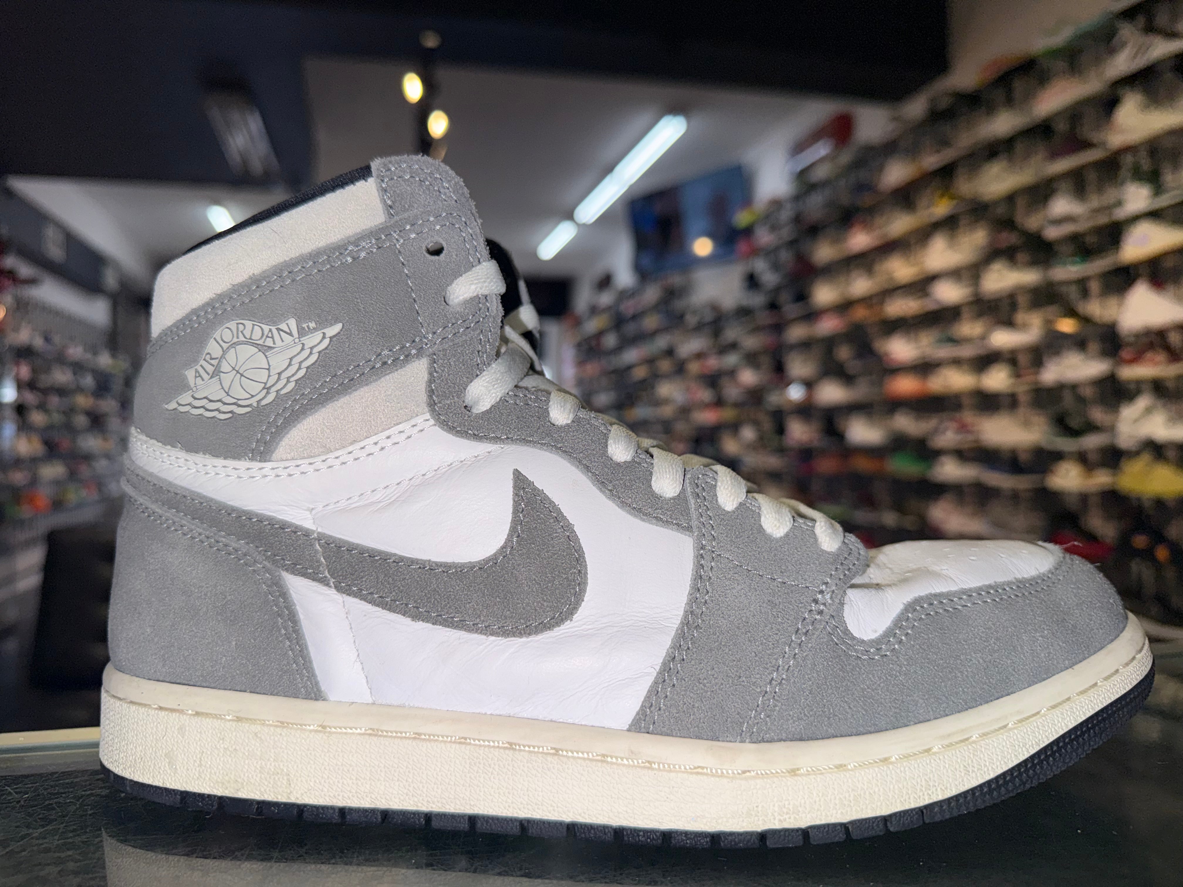 Size 9 Air Jordan 1 "Washed Black"