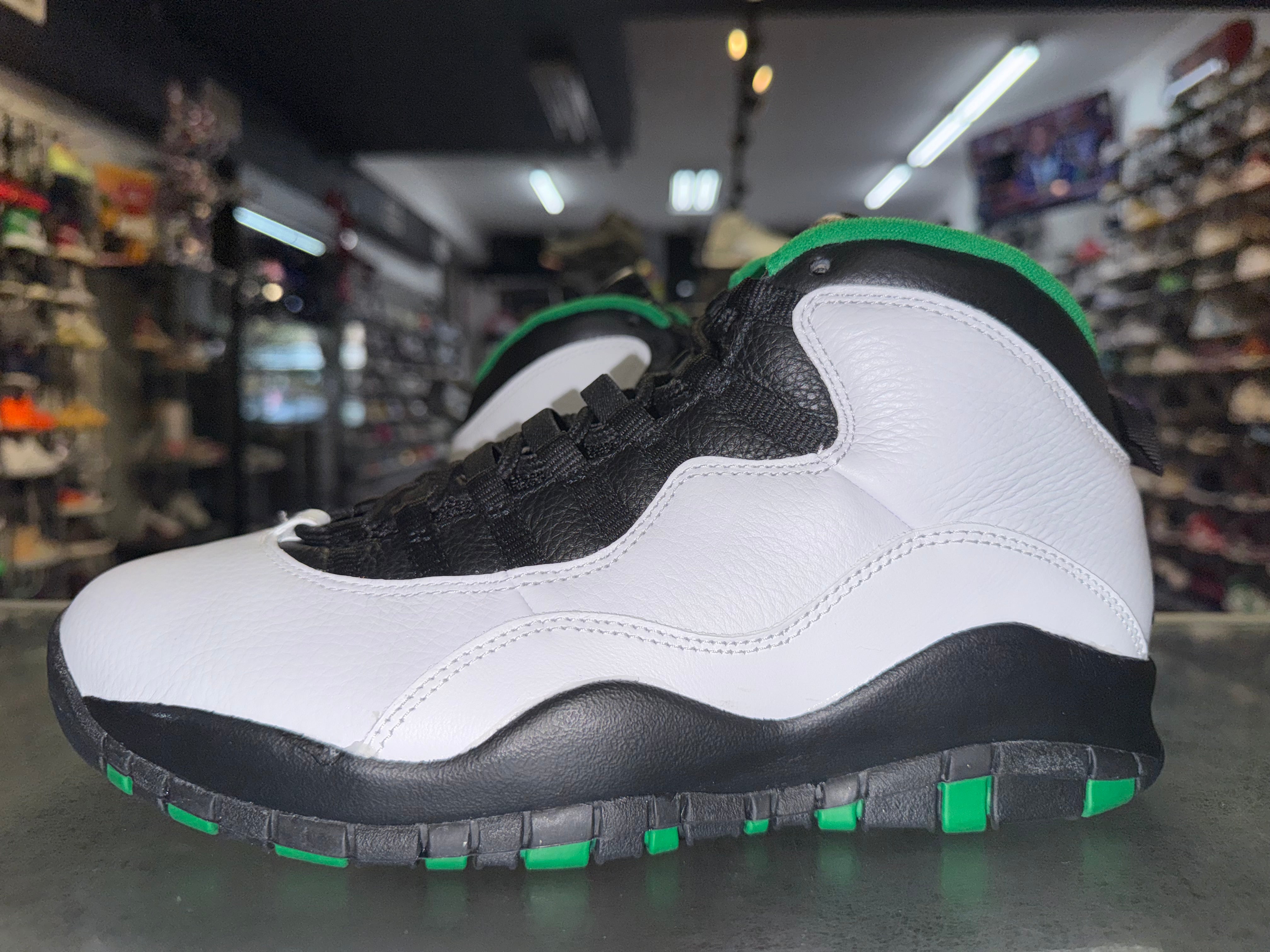 Size 9 Air Jordan 10 "Seattle"