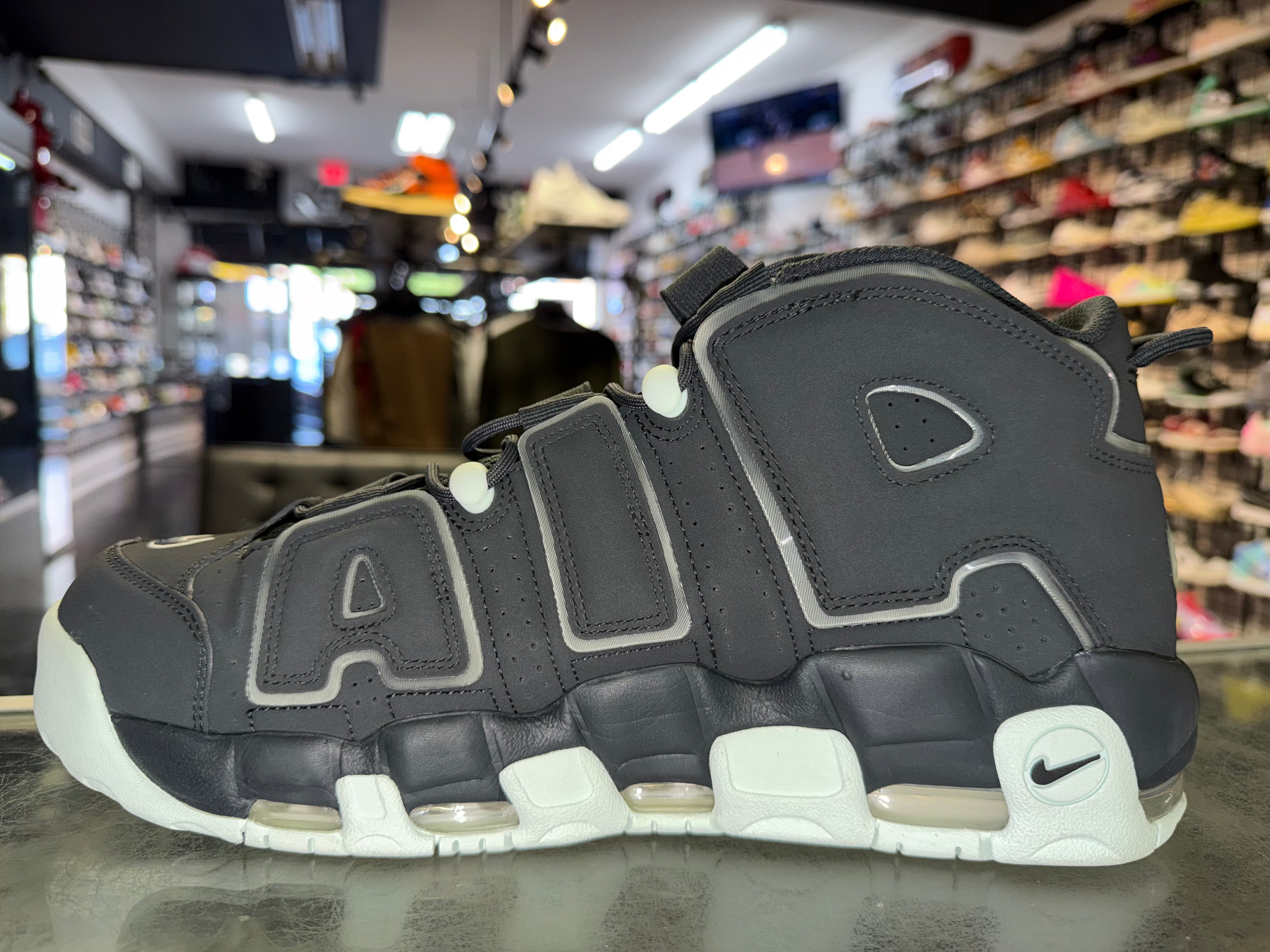 Size 13 Air More Uptempo "Dark Smoke Grey" Worn 1x