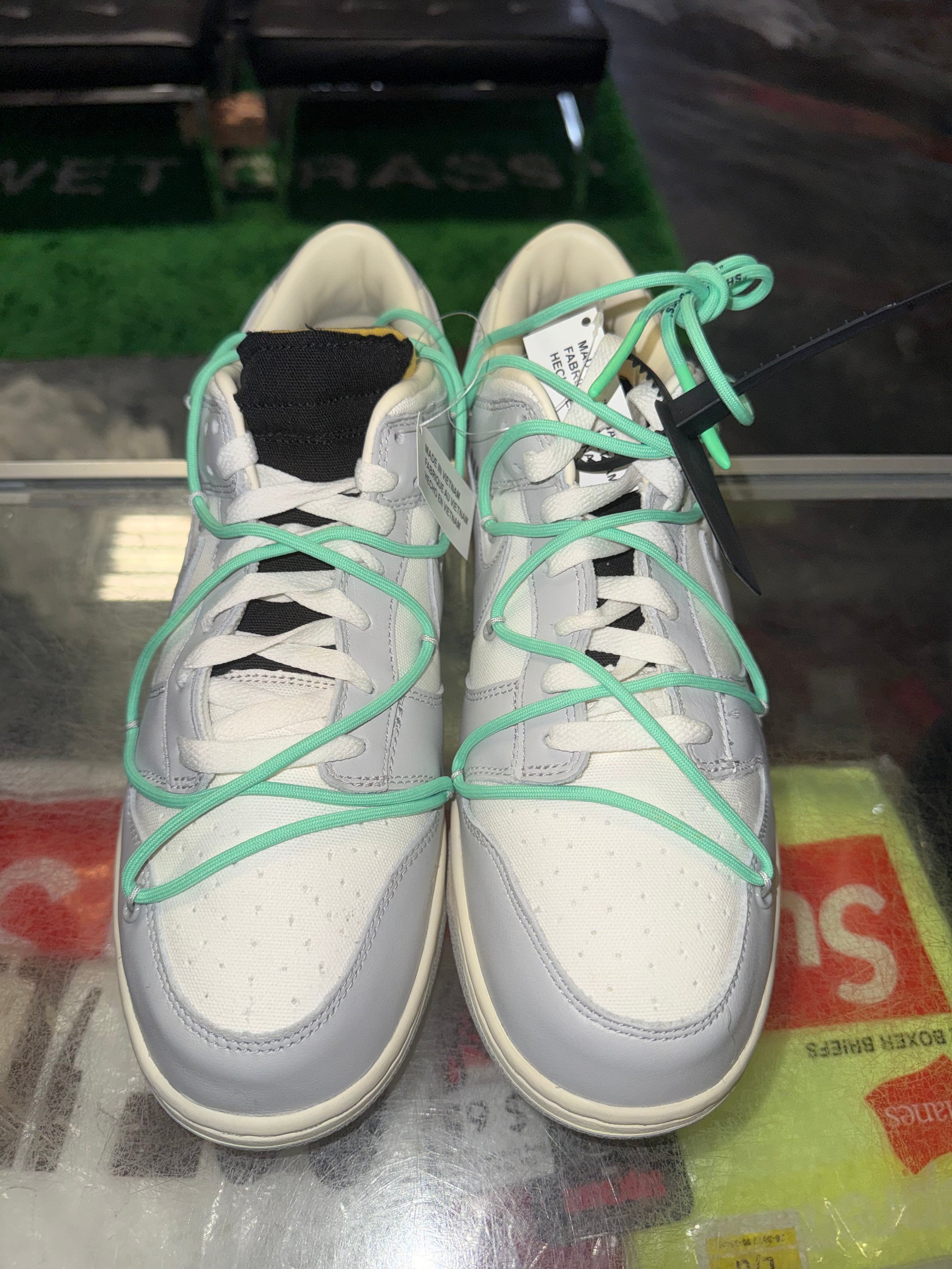 Size 12 Dunk Low Off White “Lot 4” Brand New