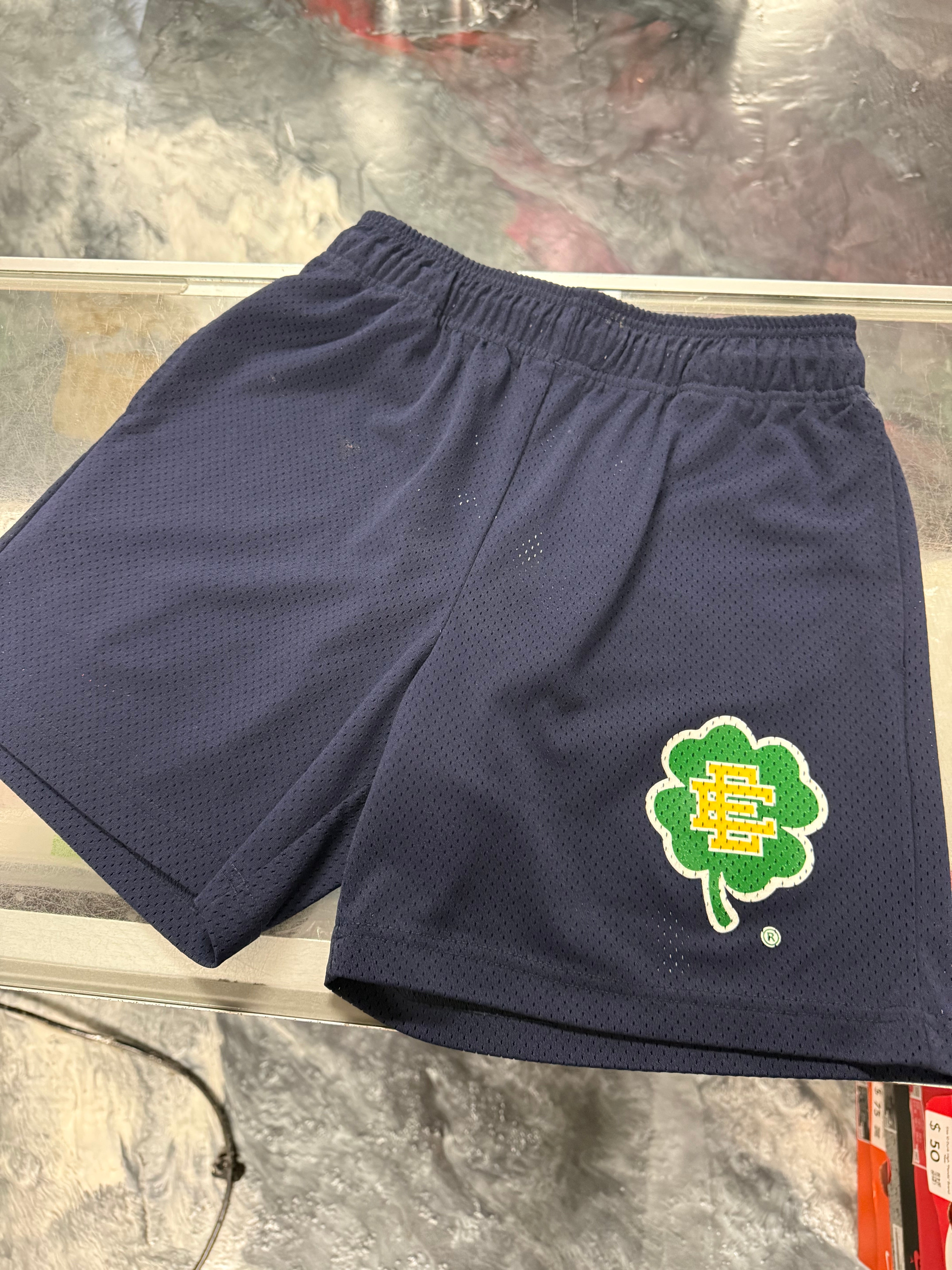 Size S Eric Emanuel EE Clover Shorts “Navy Blue”