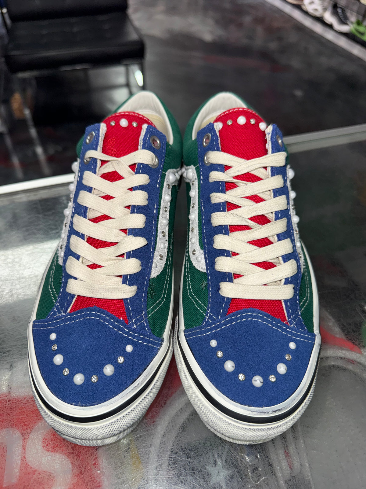 Size 7 Vans LX Old Skool 36 Pearlized Pack “Yacht Club” Brand New