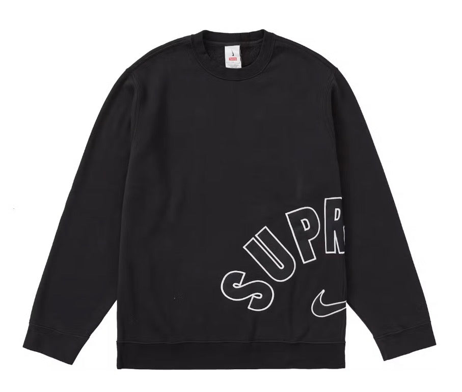 Size XL Supreme x Nike Arc Crewneck “Black”