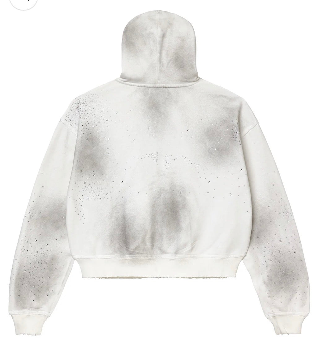 Size M Vale Forever Classico Zip Up Hoodie “White/Black” Brand New