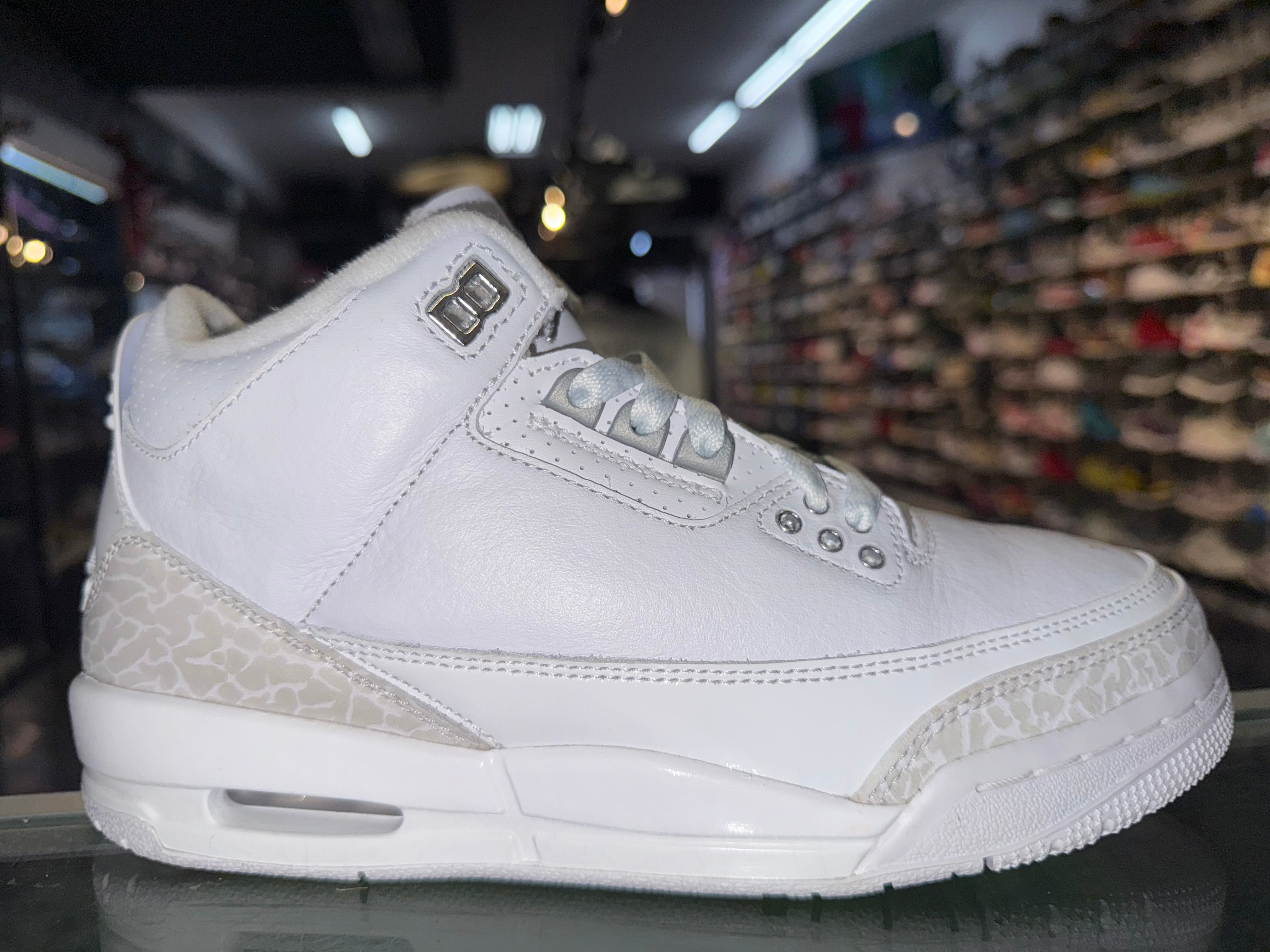 Size 6y Air Jordan 3 "Pure Money"