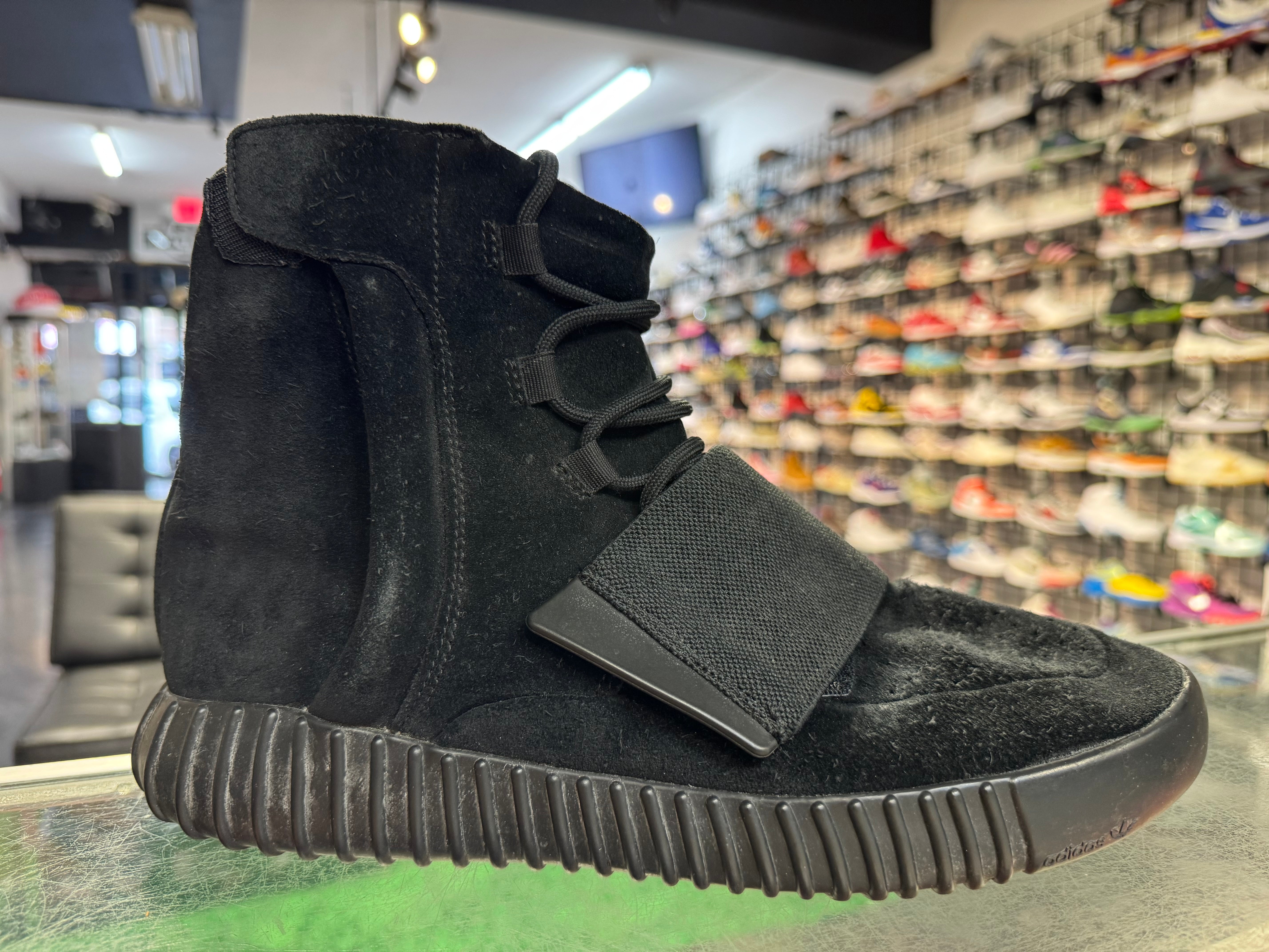 Size 10 Yeezy Boost 750 "Black"