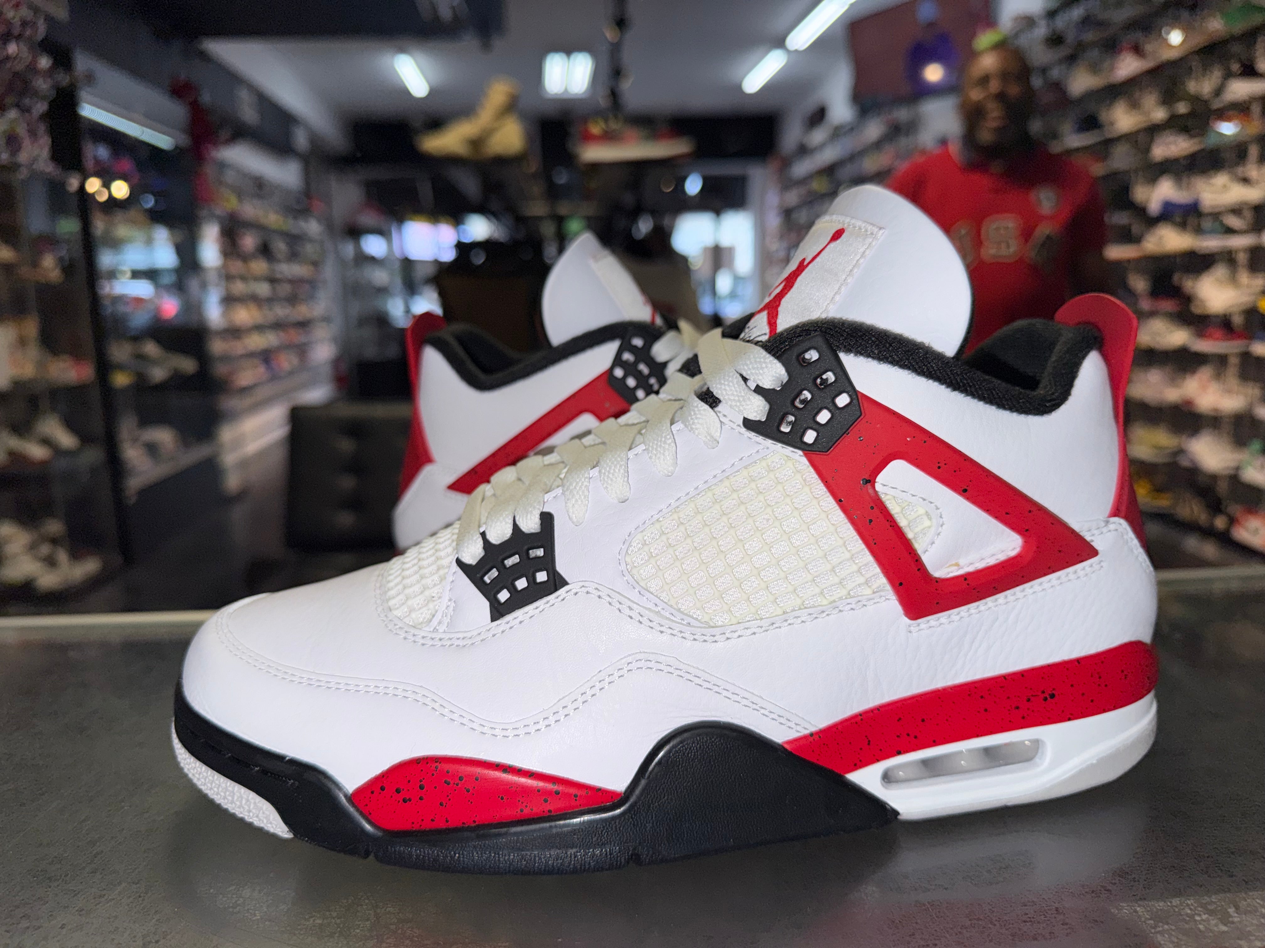Size 10 Air Jordan 4 “Red Cement”