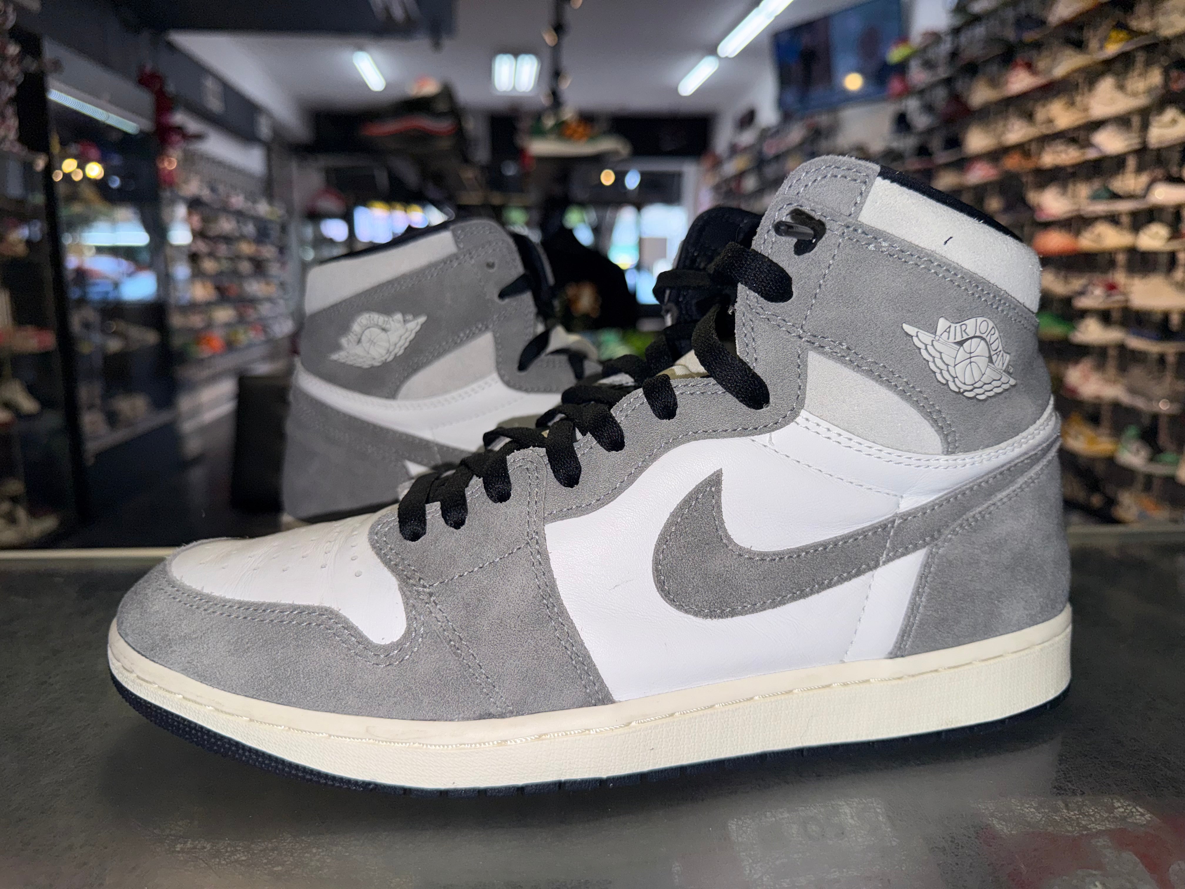 Size 13 Air Jordan 1 "Washed Black"