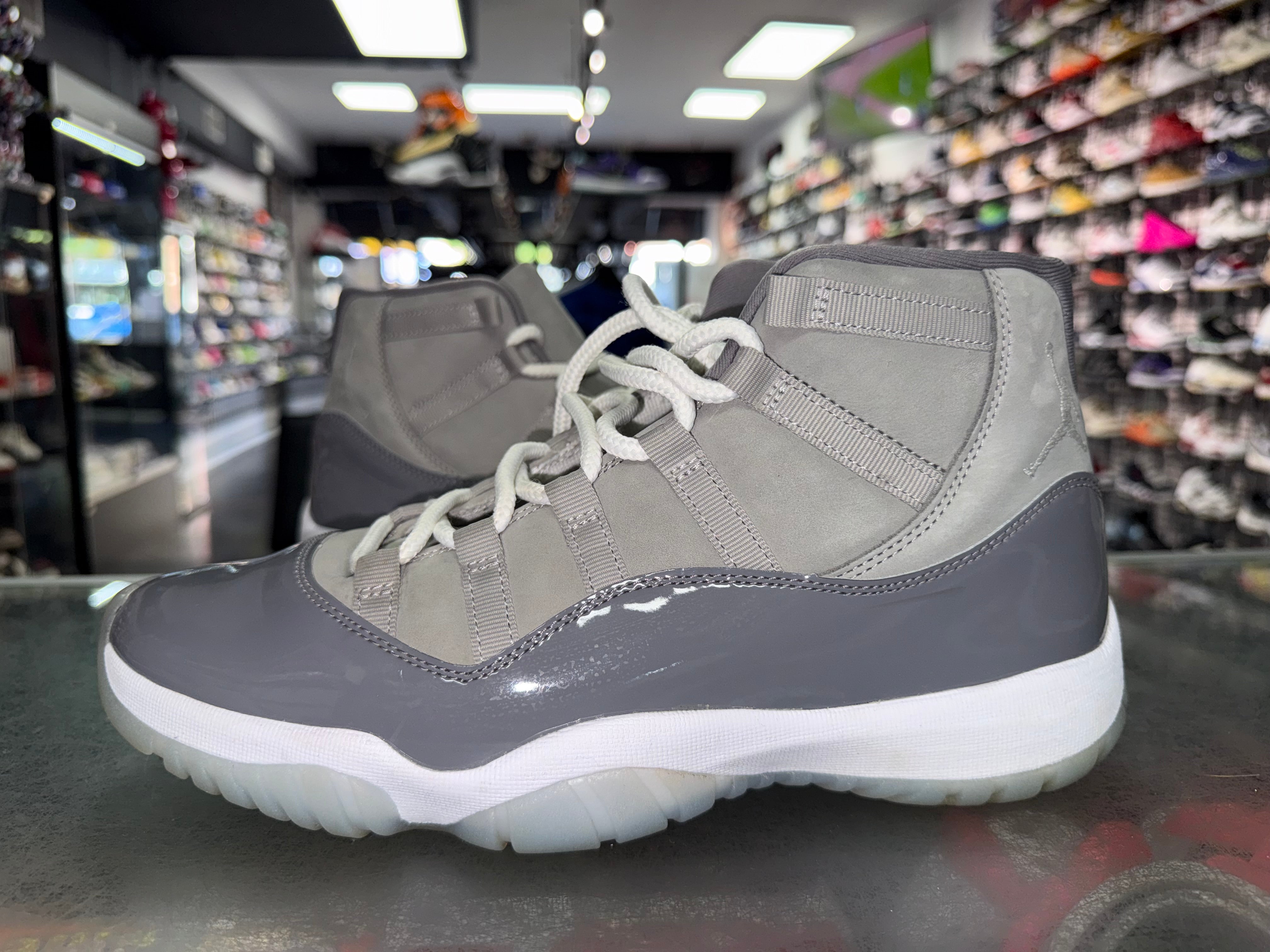 Size 10.5 Air Jordan 11 "Cool Grey"