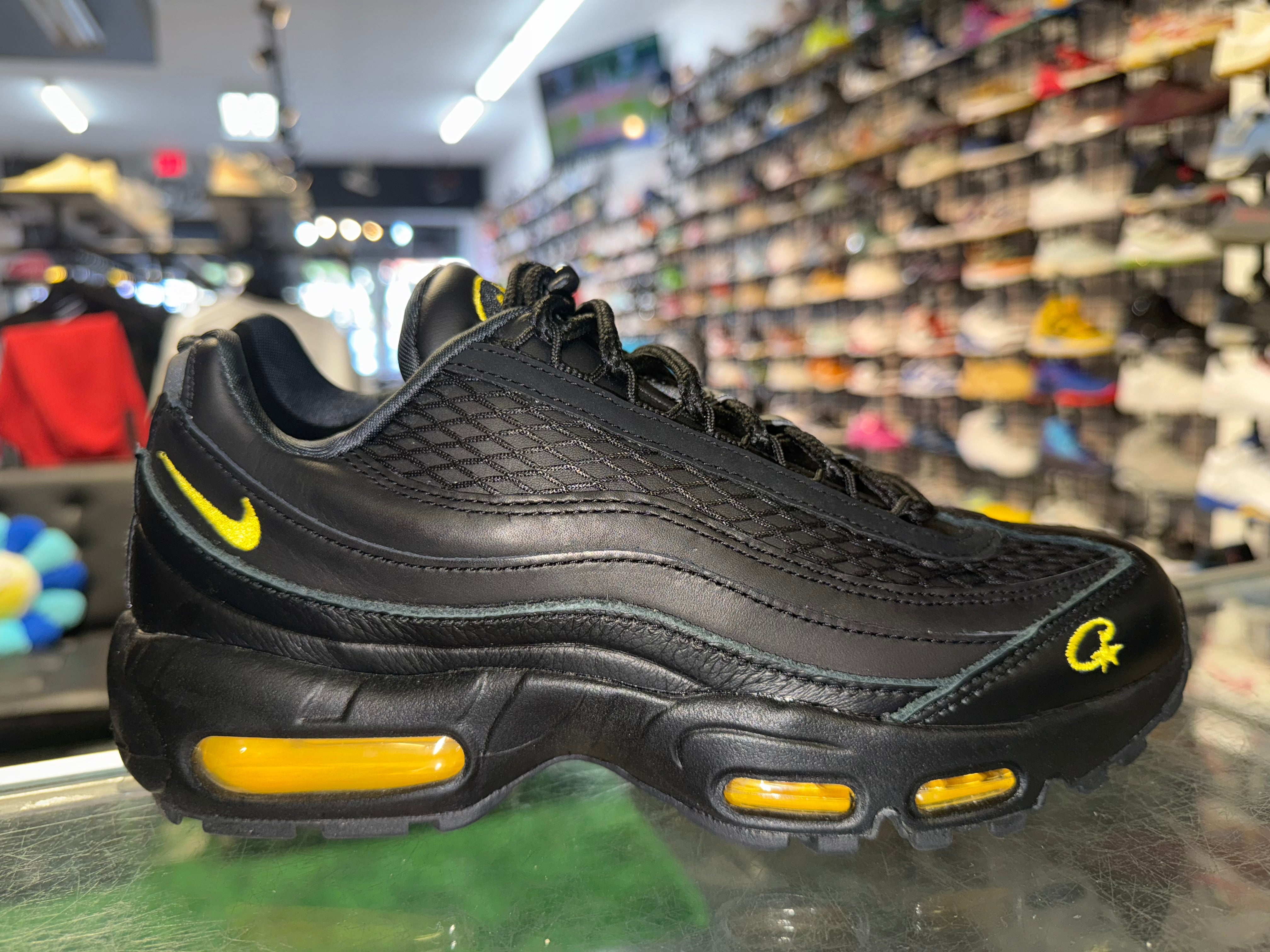 Size 7.5 Air Max 95 Corteiz “Honey Black”