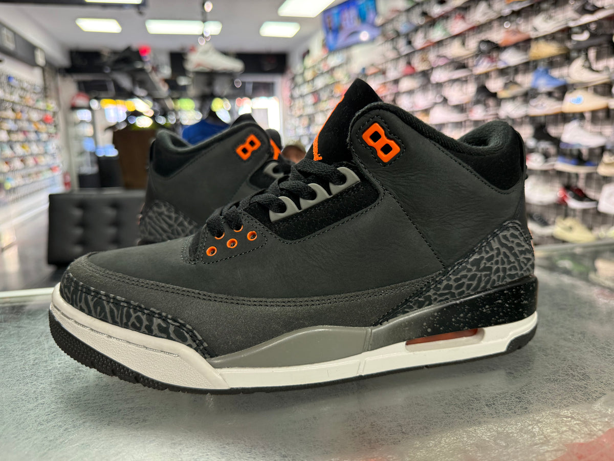 Size 9 Air Jordan 3 "Fear"