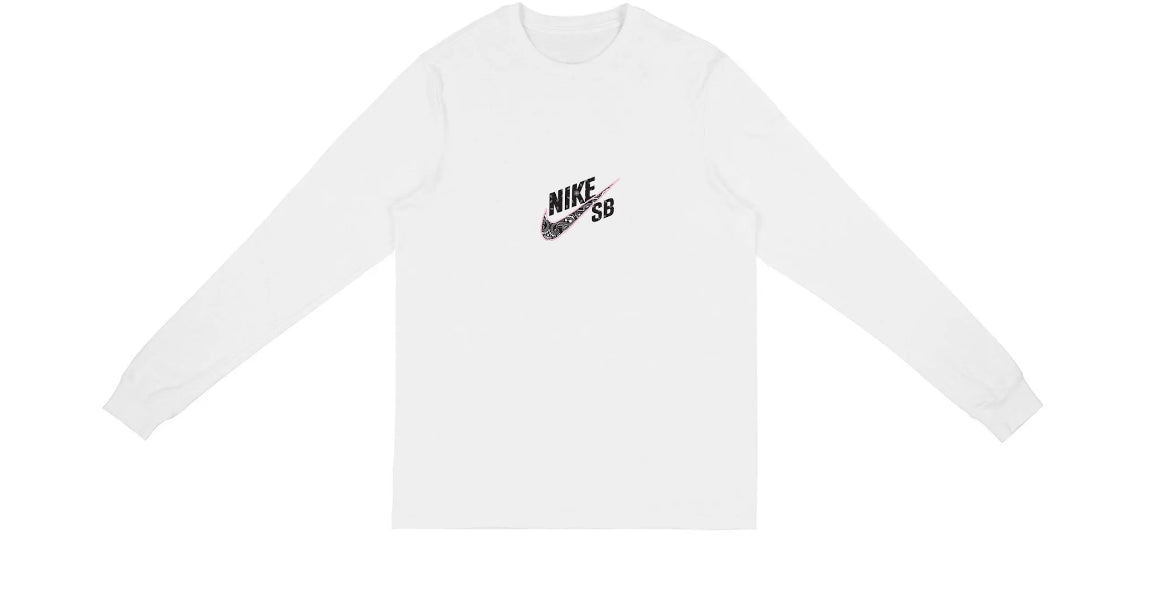 Size M Travis x Nike SB Bandana Long Sleeve “Pink” Brand New