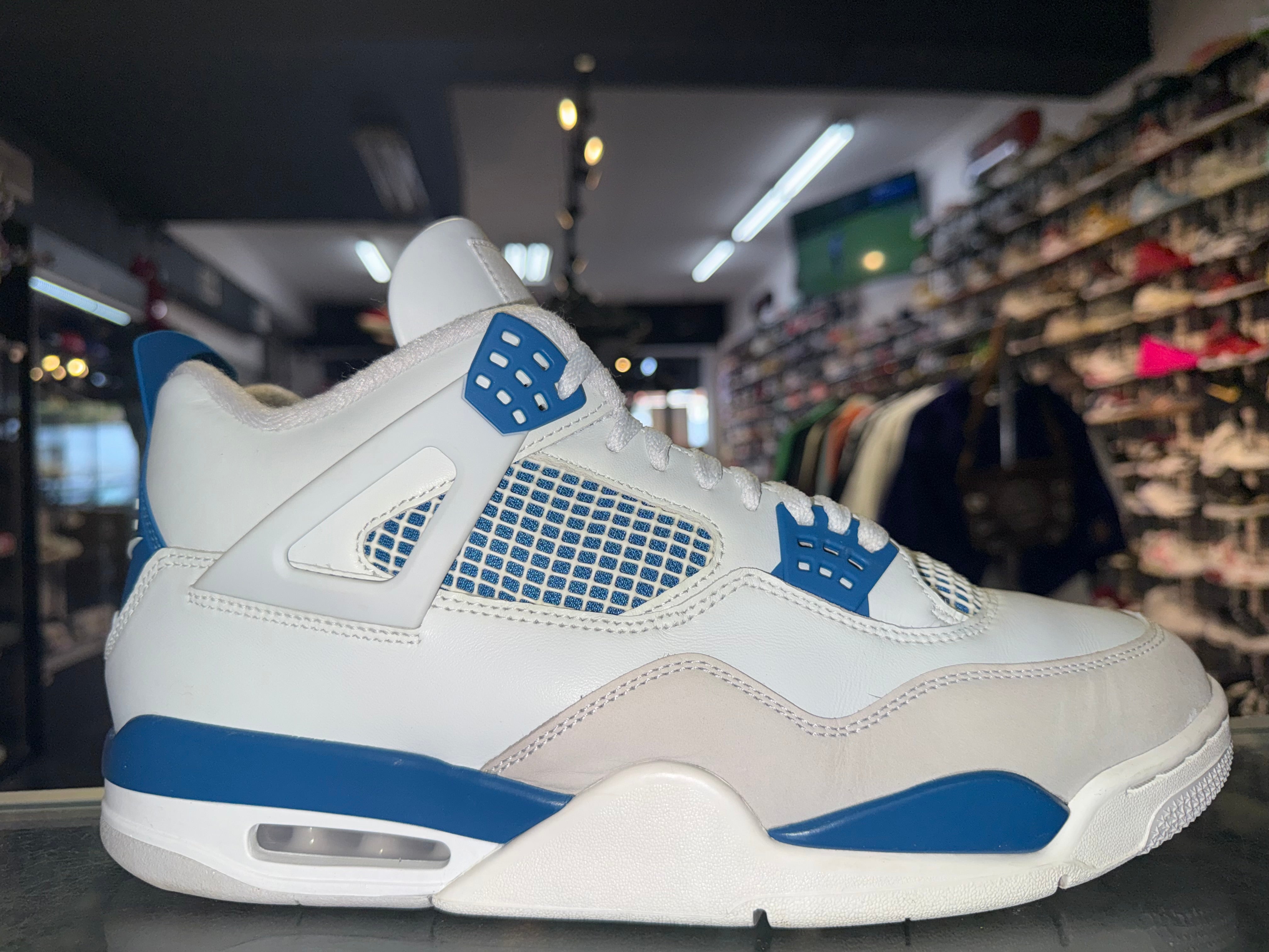 Size 13 Air Jordan 4 "Military Blue"