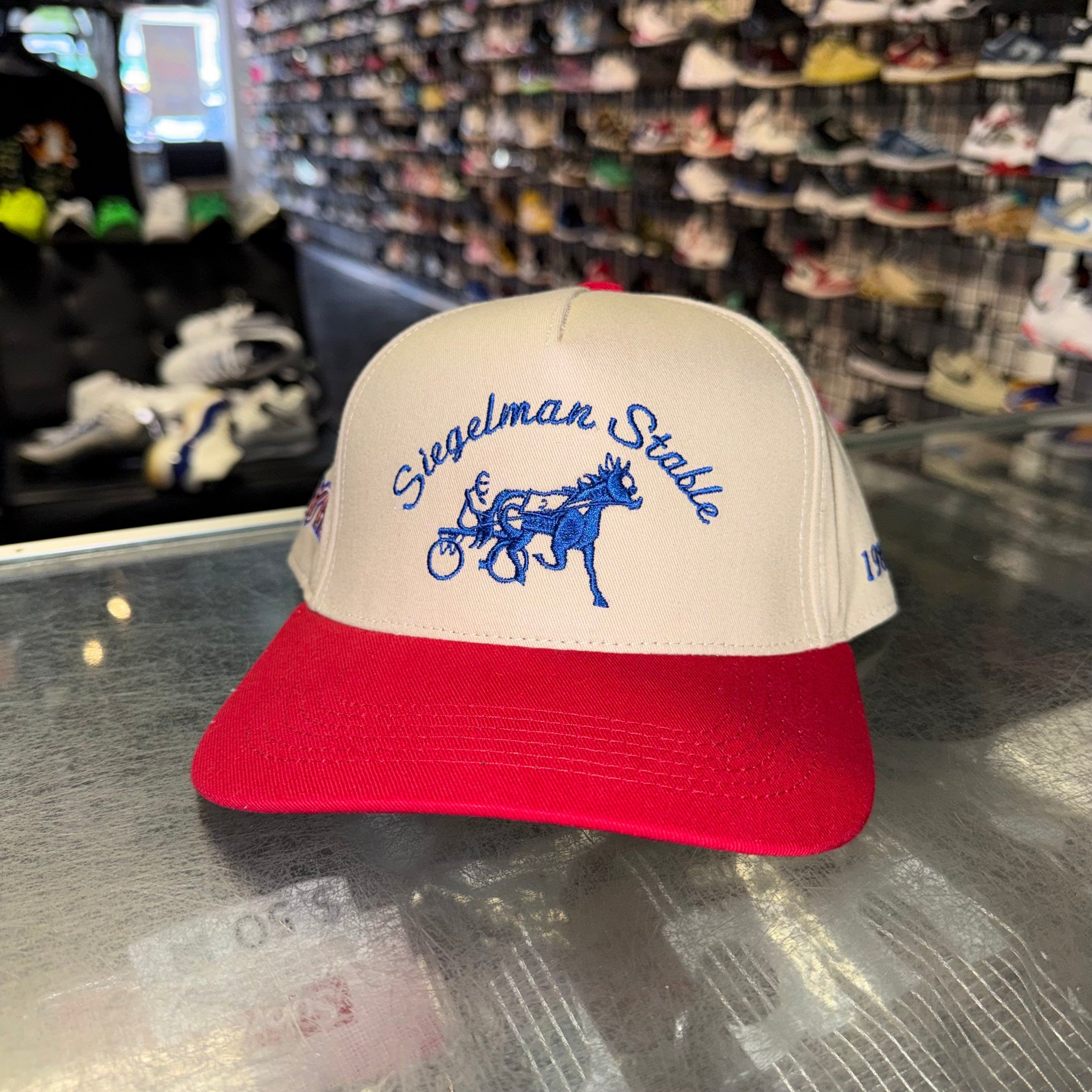 Size OS Siegelman Stable SnapBack Hat “NY Rangers” Brand New