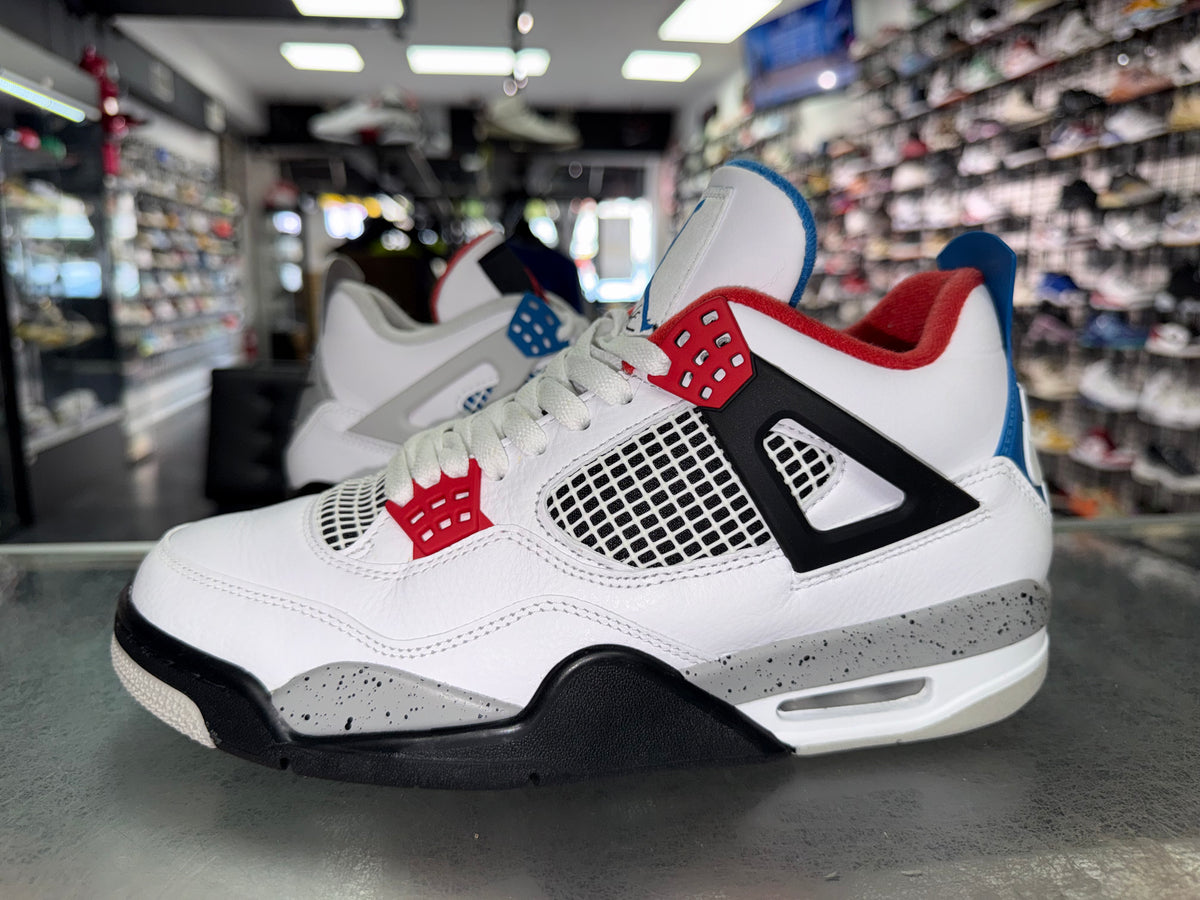 Size 9 Air Jordan 4 "What The"