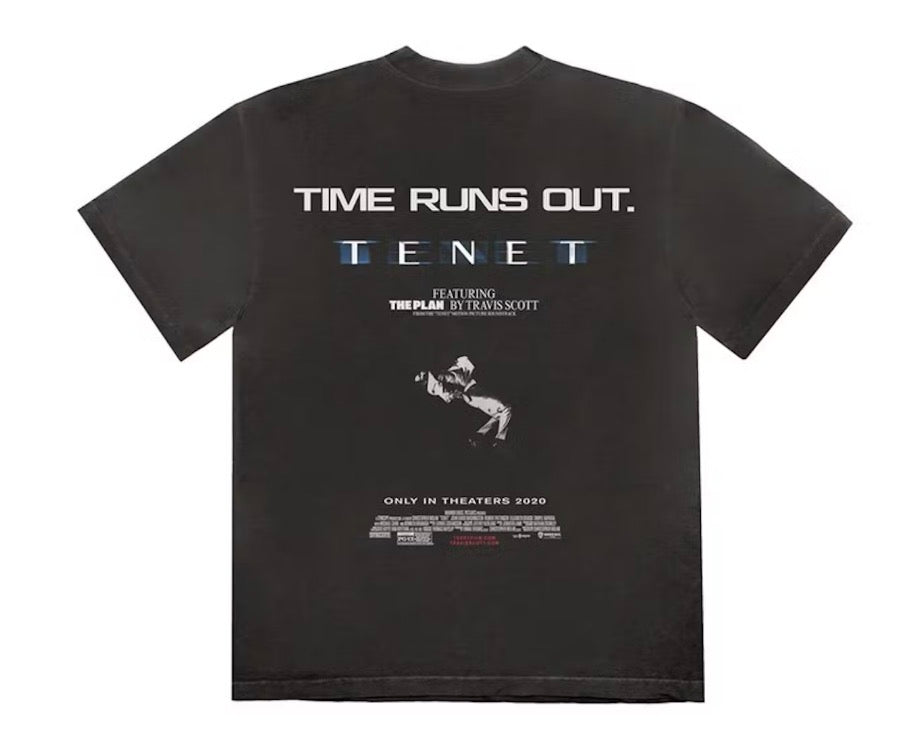 Size M Travis Scott Tenet Movie Tee “Black”