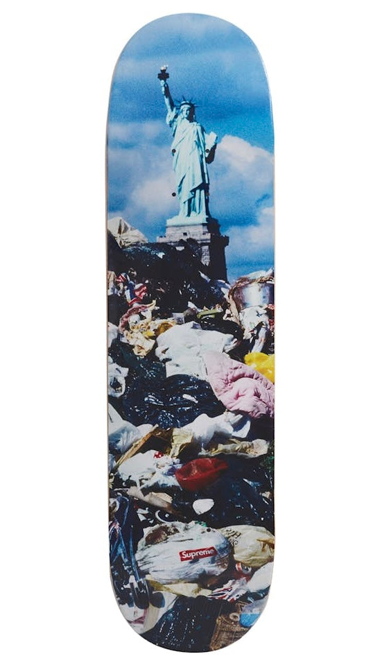 Size OS Supreme NY Trash Skateboard “Multicolor” Brand New