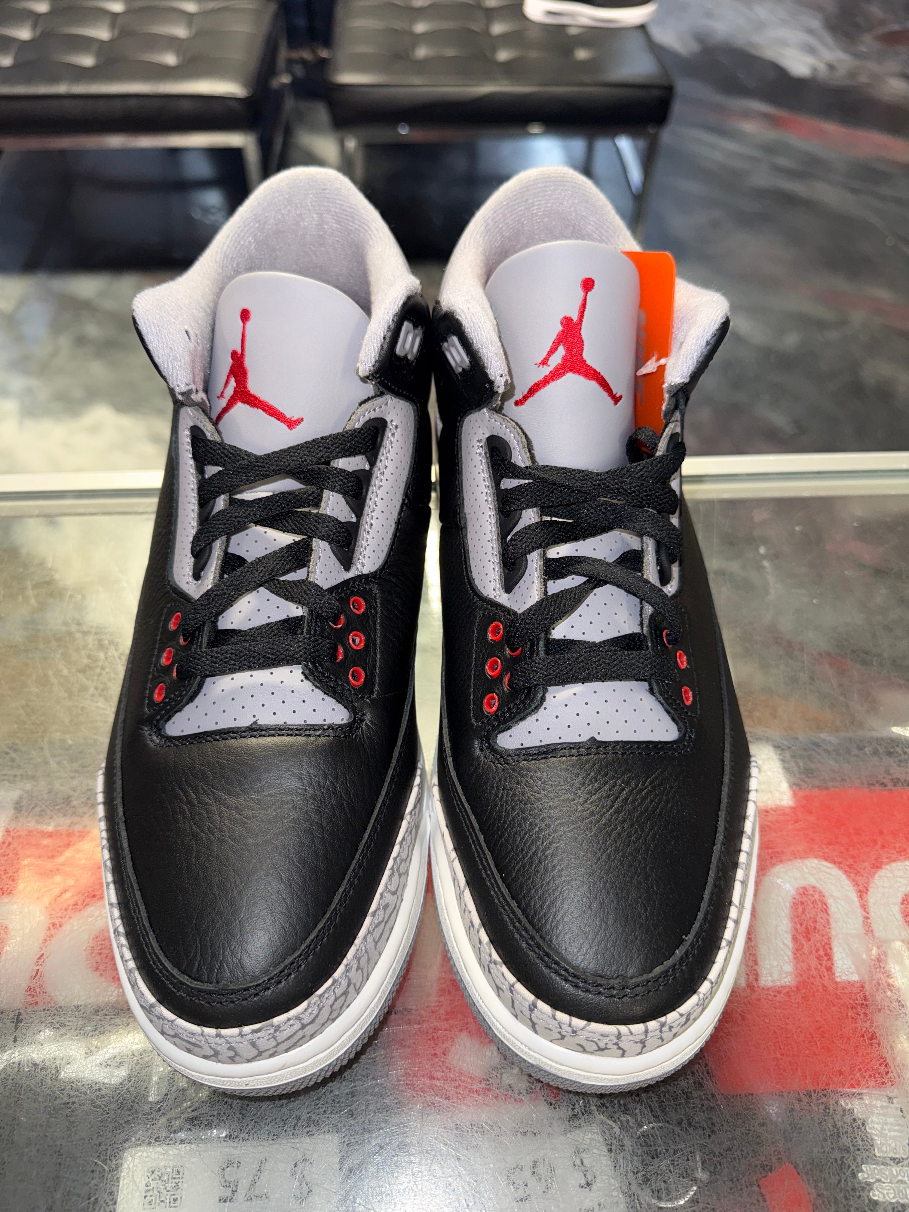 Size 9.5 Air Jordan 3 “Black Cement” Brand New