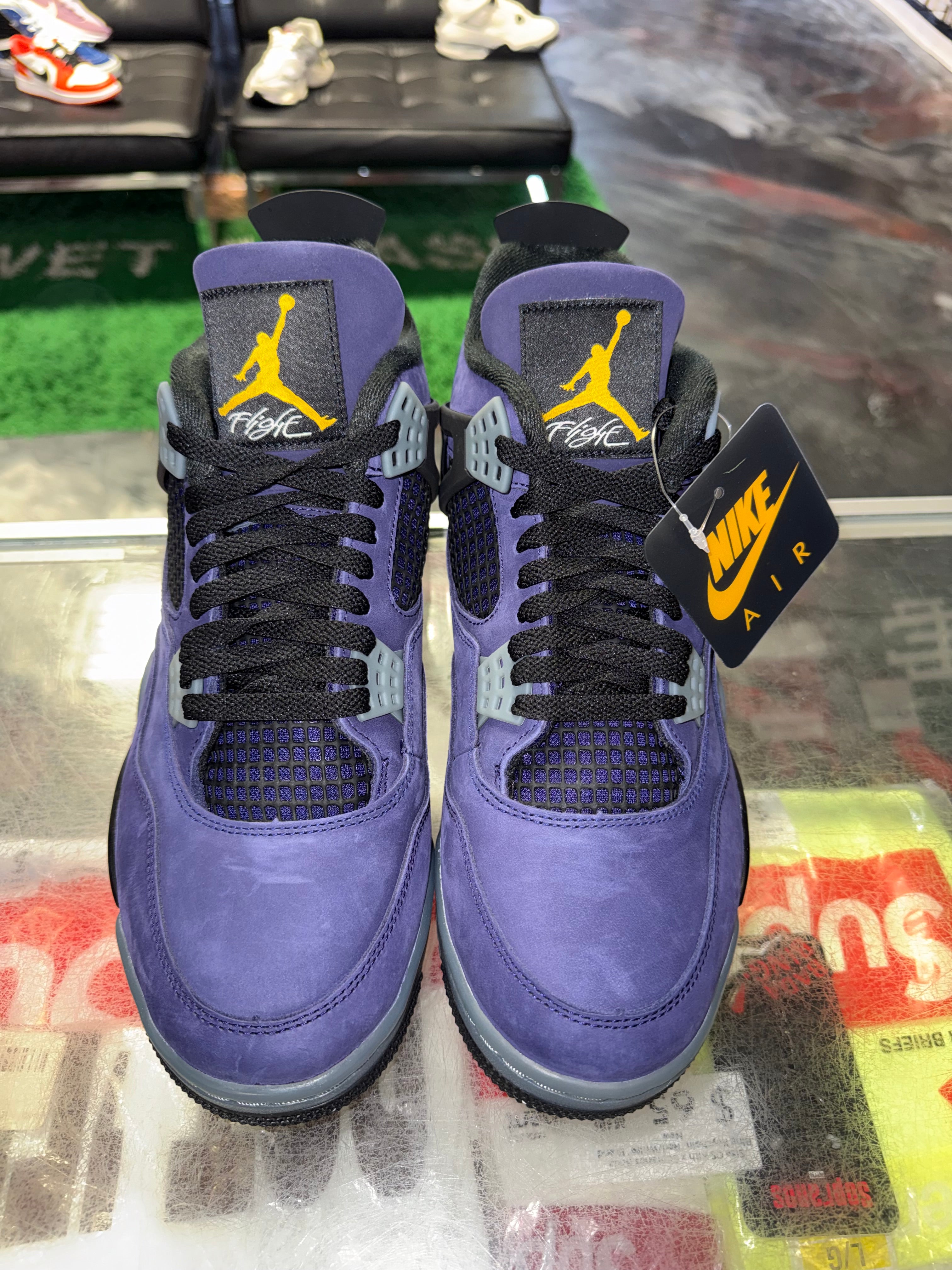 Size 11.5 Air Jordan 4 "Lakers" Brand New