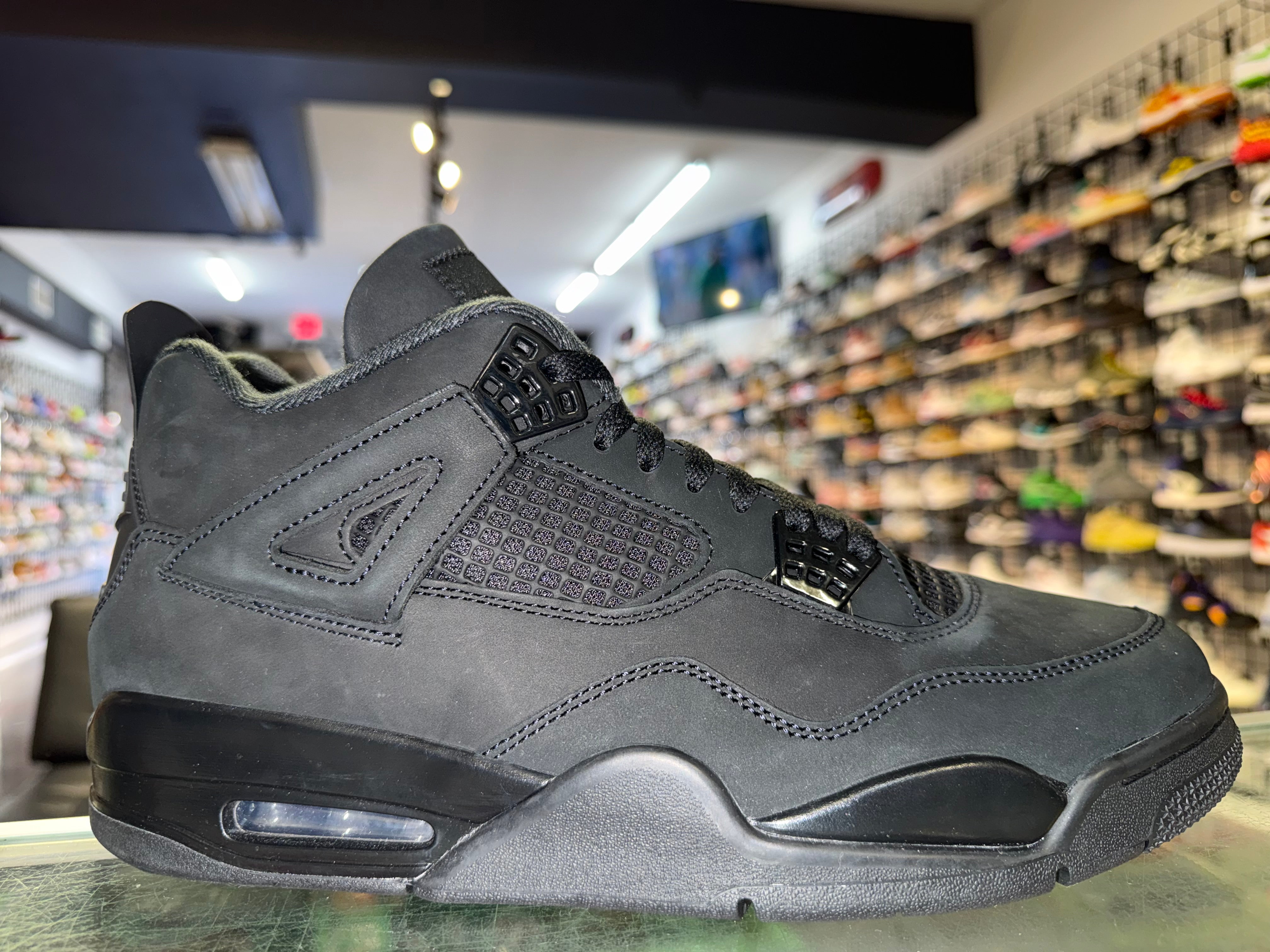 Size 12 Air Jordan 4 "Black Cat" Worn 1x