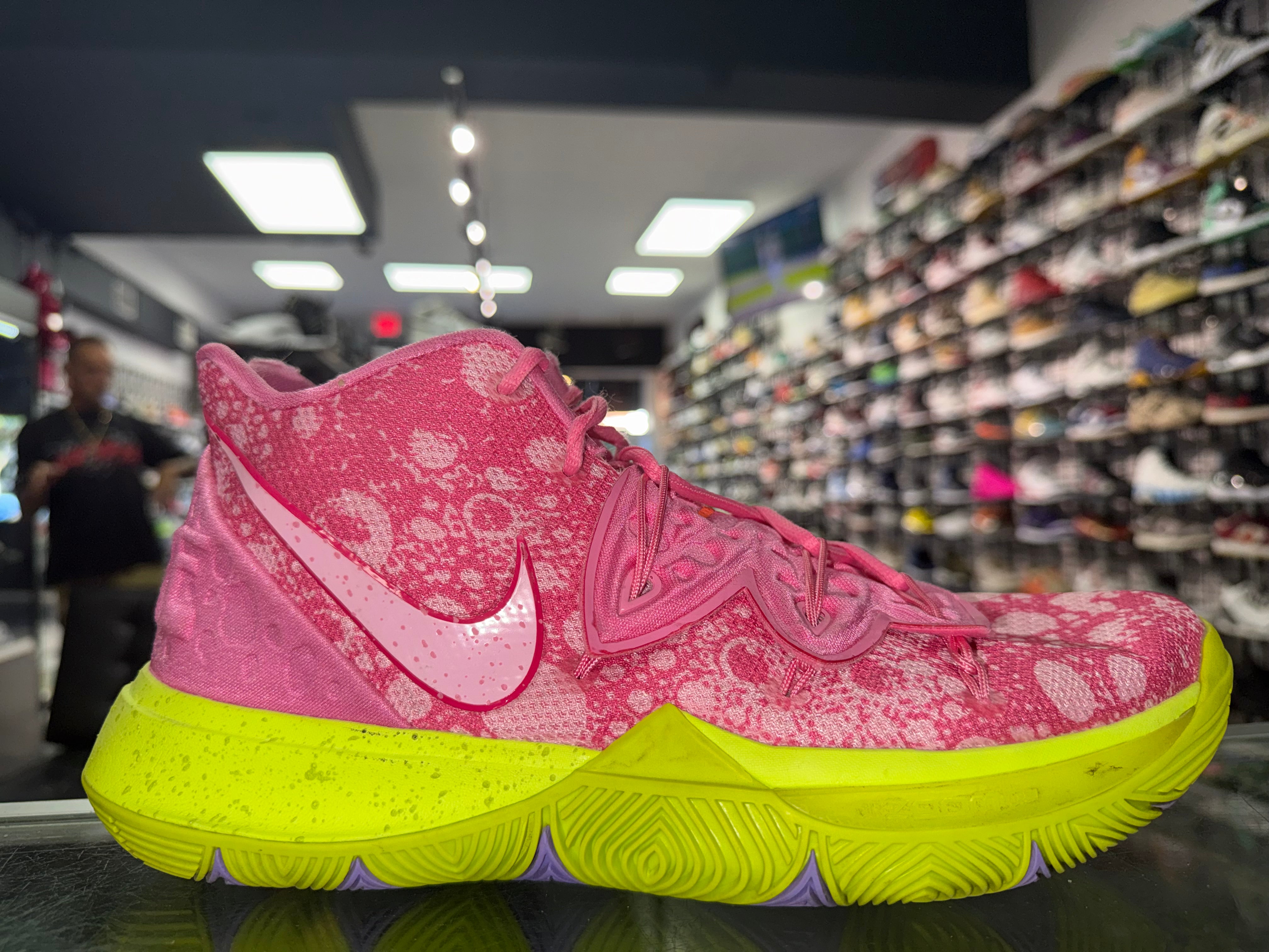 Size 9.5 Kyrie 5 Spongebob Squarepants "Patrick"