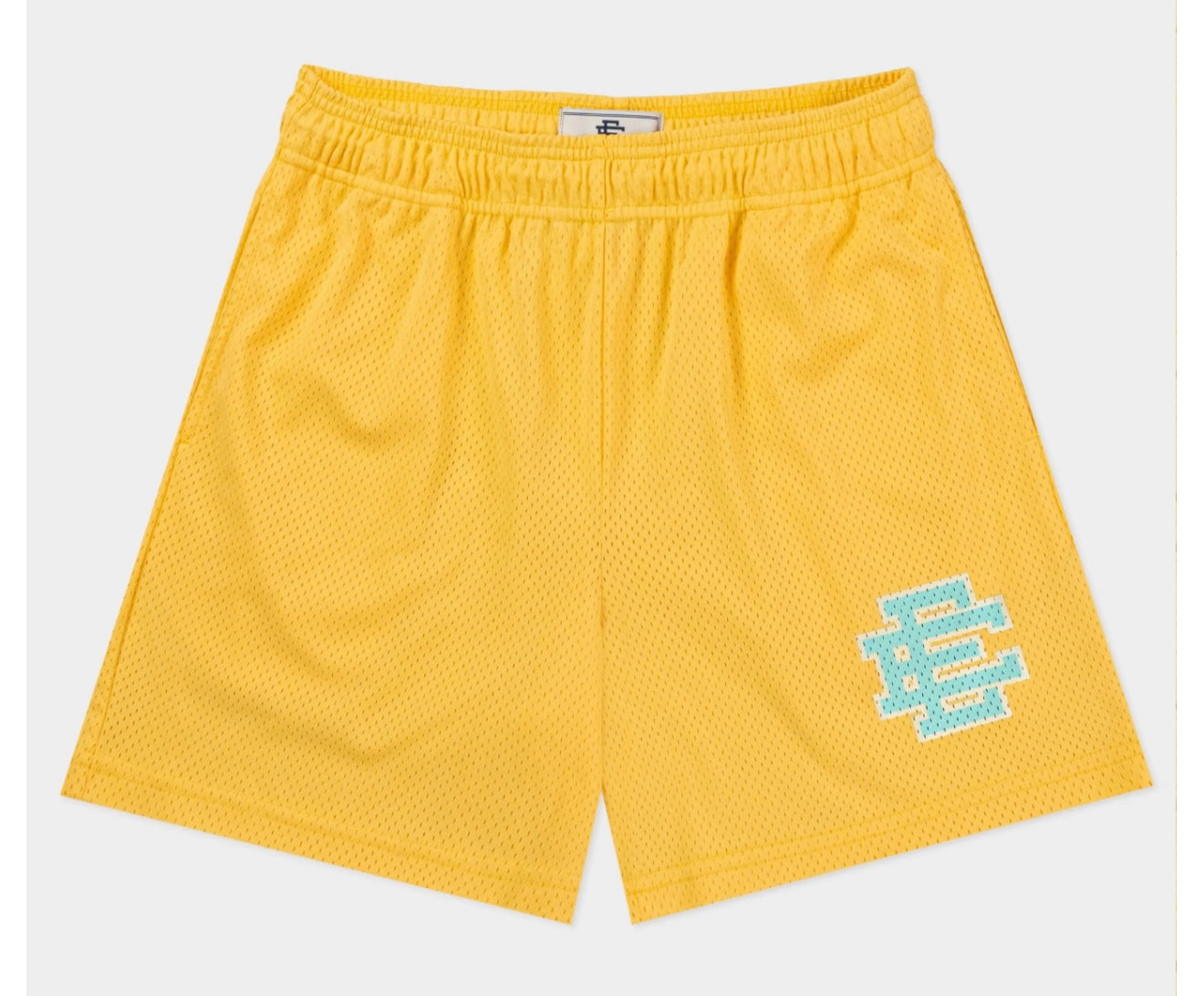 Size XL Eric Emanuel EE Shorts “Blue/Cornsilk” Brand New