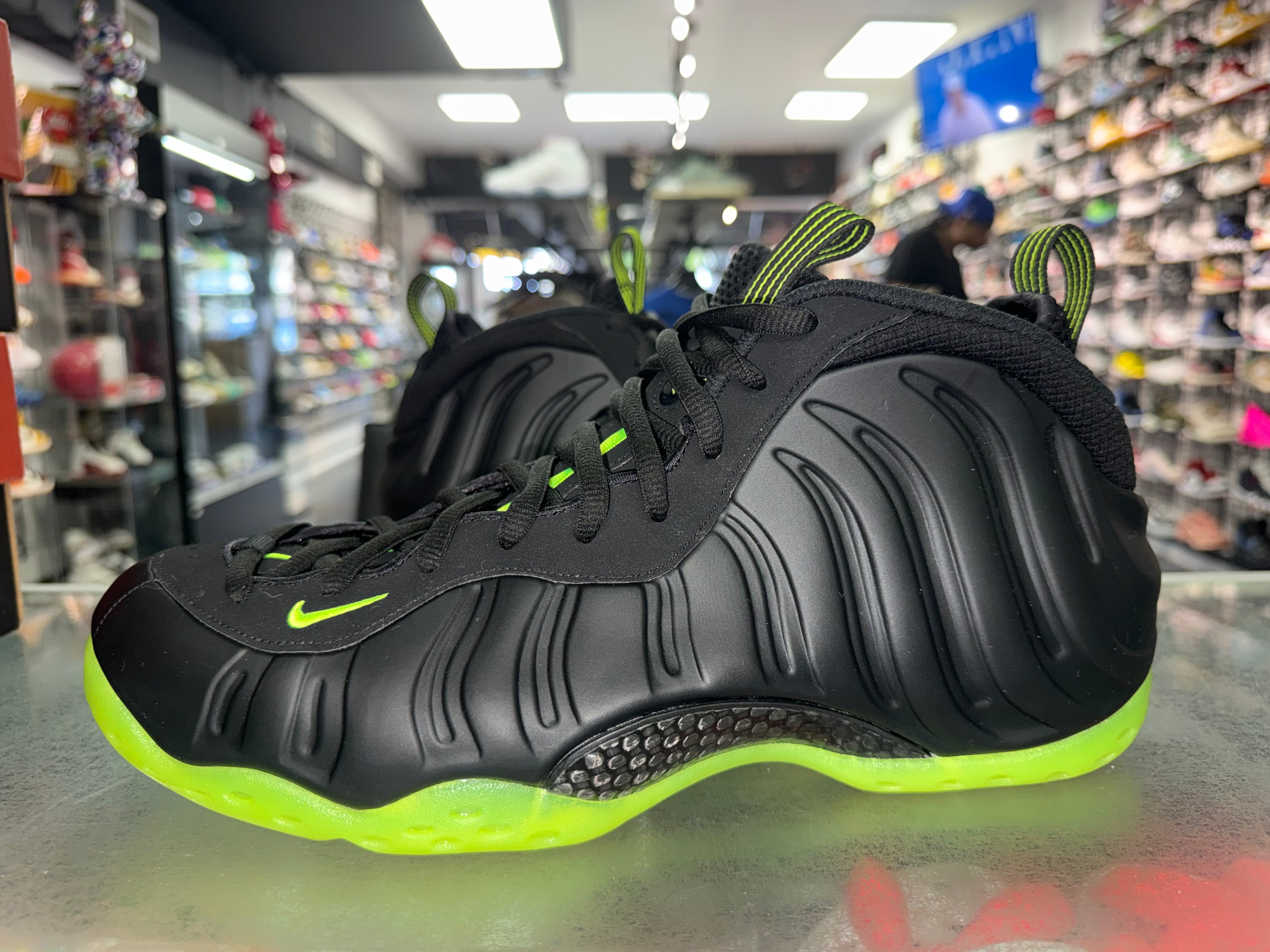 Size 13 Air Foamposite One “Black/Volt”