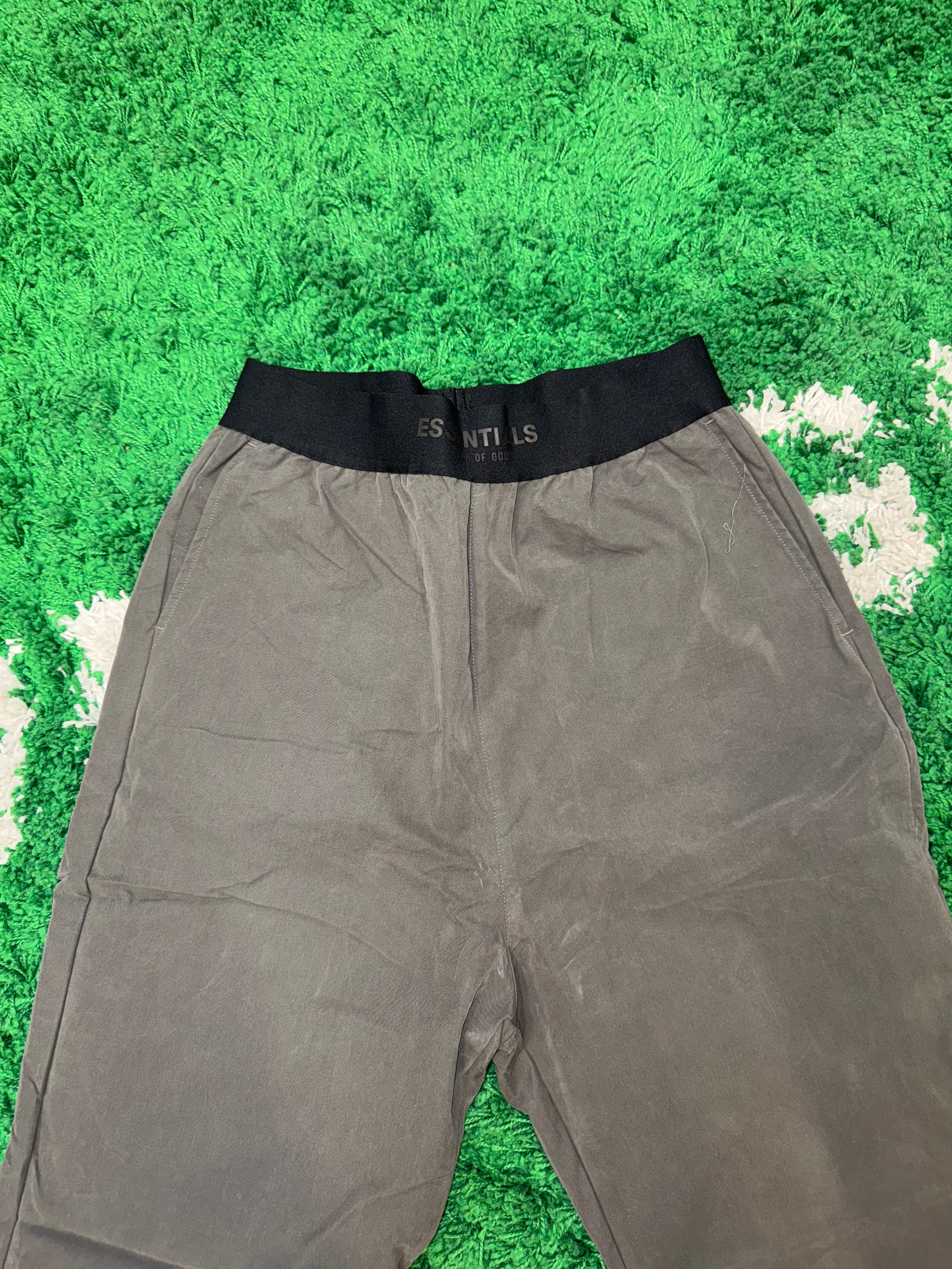 Size S Essentials Nylon Trouser “Iron” Brand New