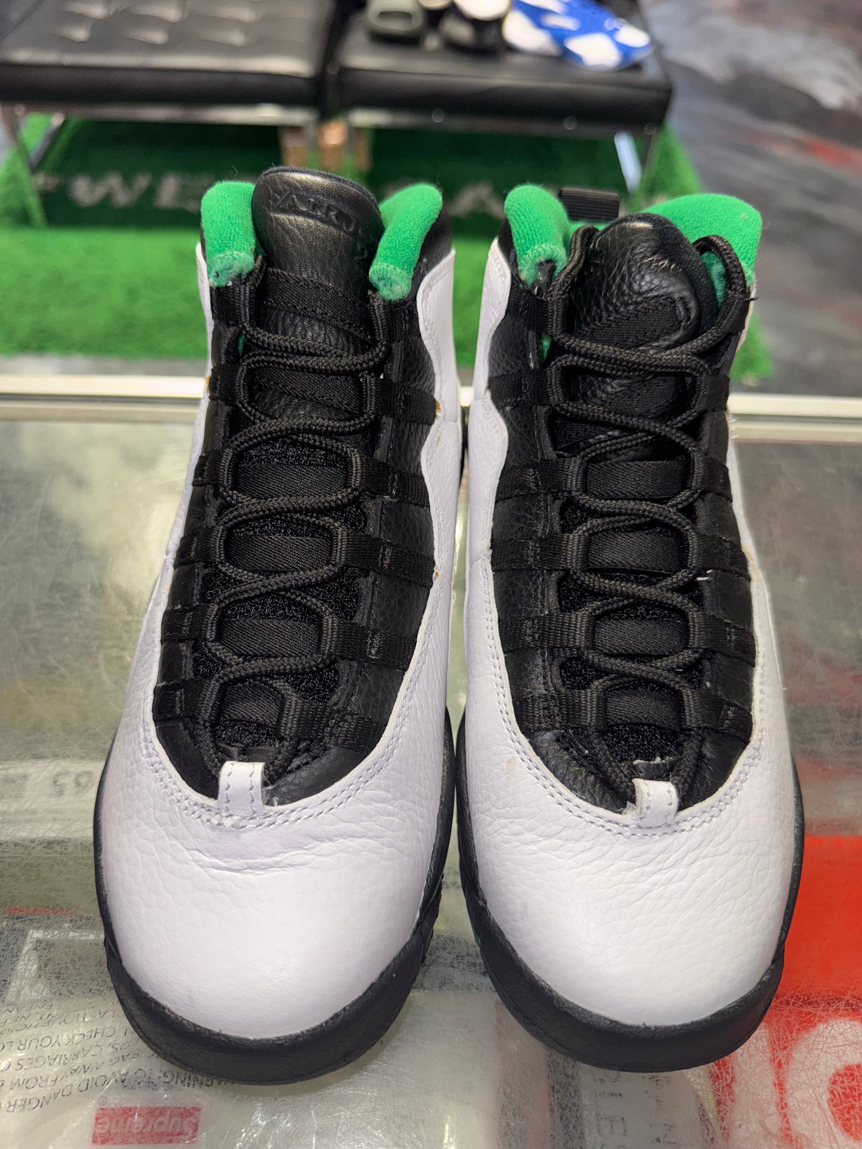 Size 4.5y Air Jordan 10 "Seattle" Brand New