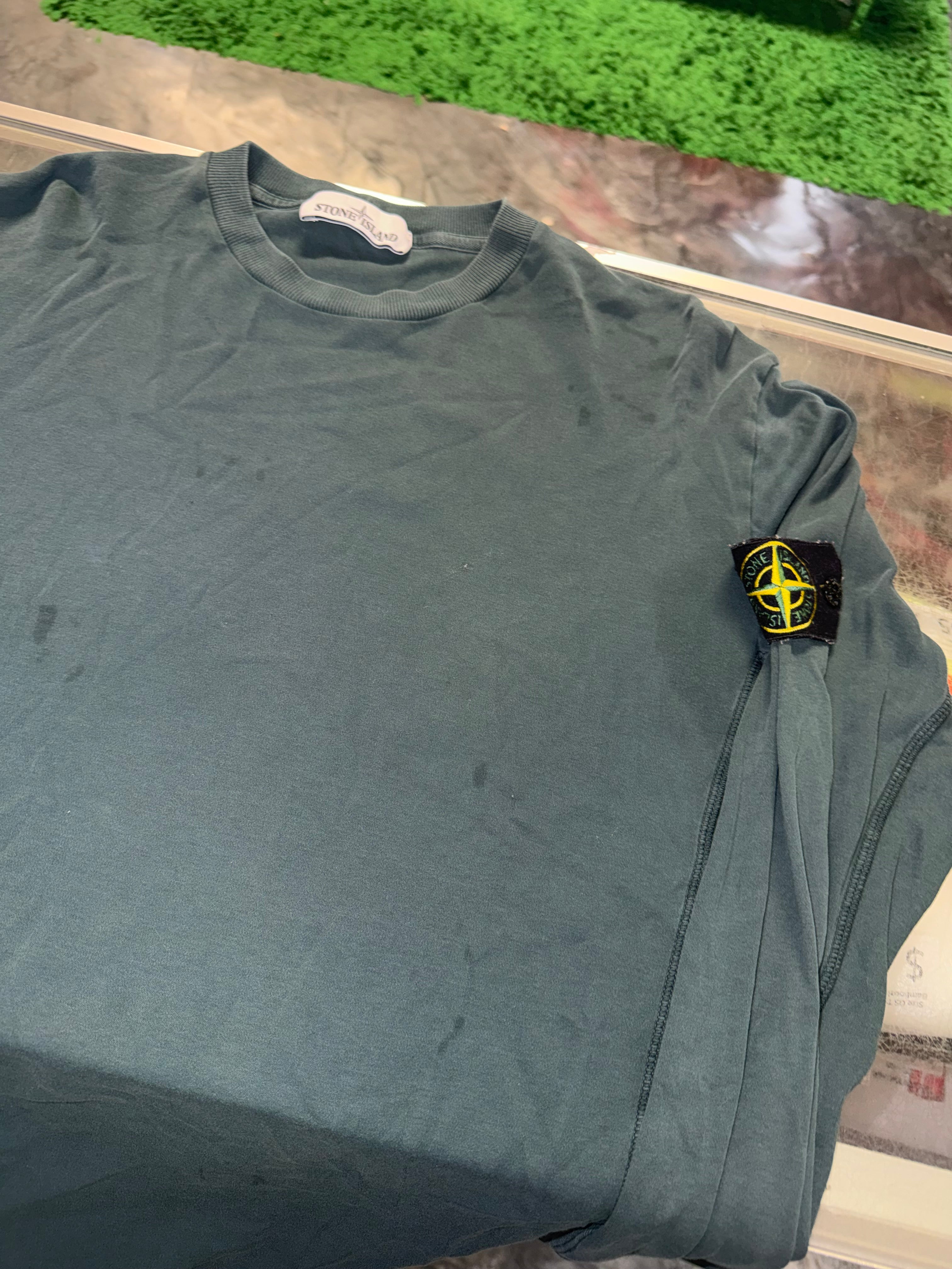 Medium Stone Island Long Sleeve Emerald