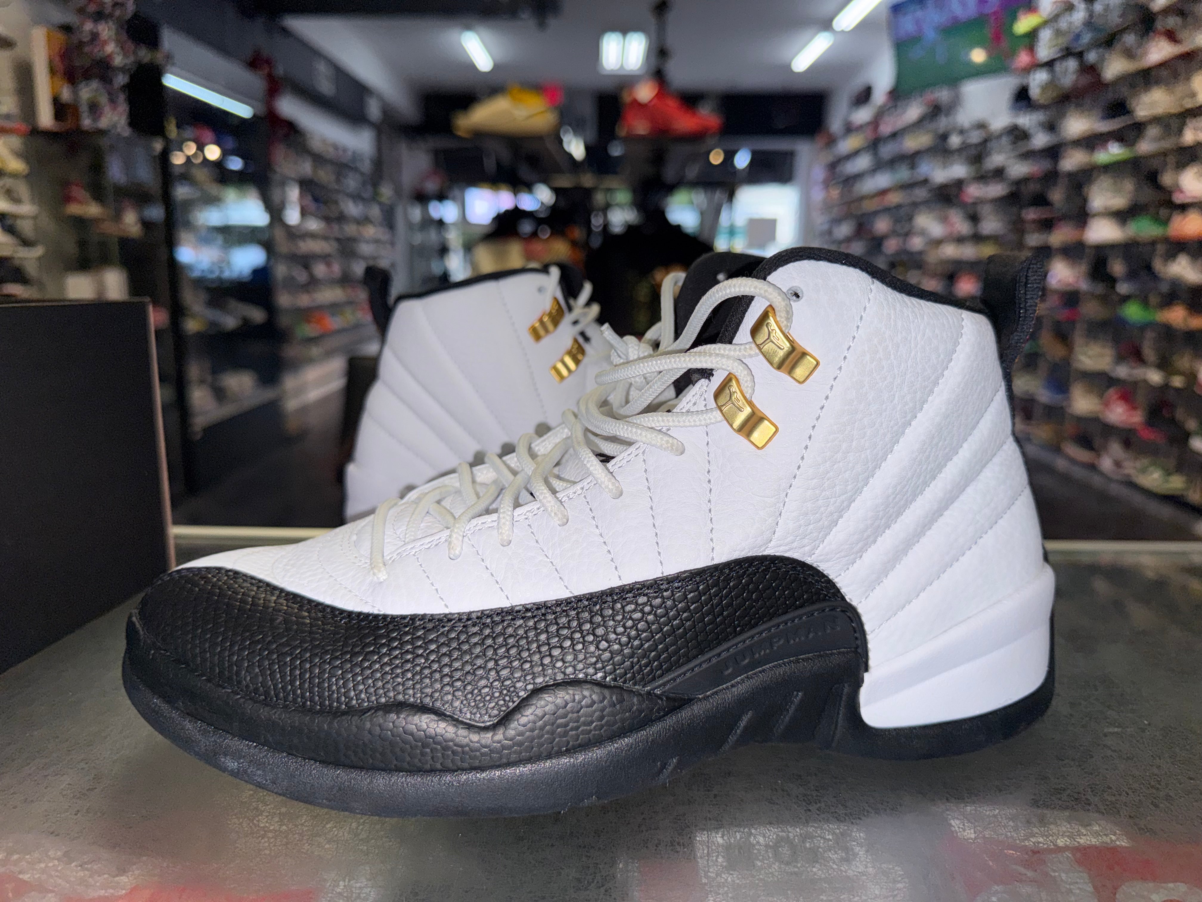 Size 9.5 Air Jordan 12 "Taxi"