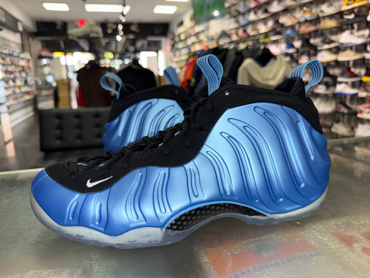 Size 13 Air Foamposite One “University Blue” Worn 1x