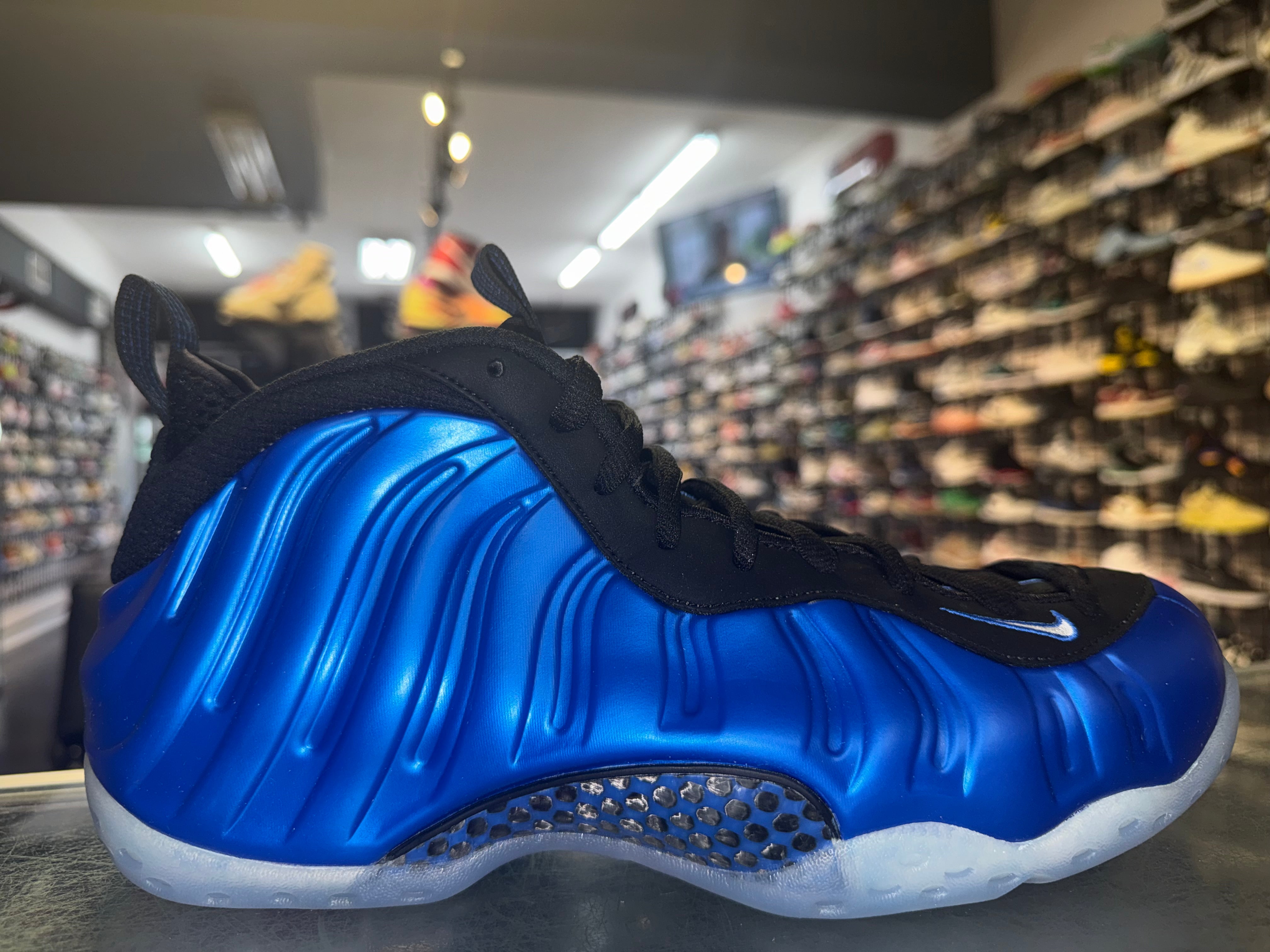 Size 9 Foamposite One "International Blue" Brand New