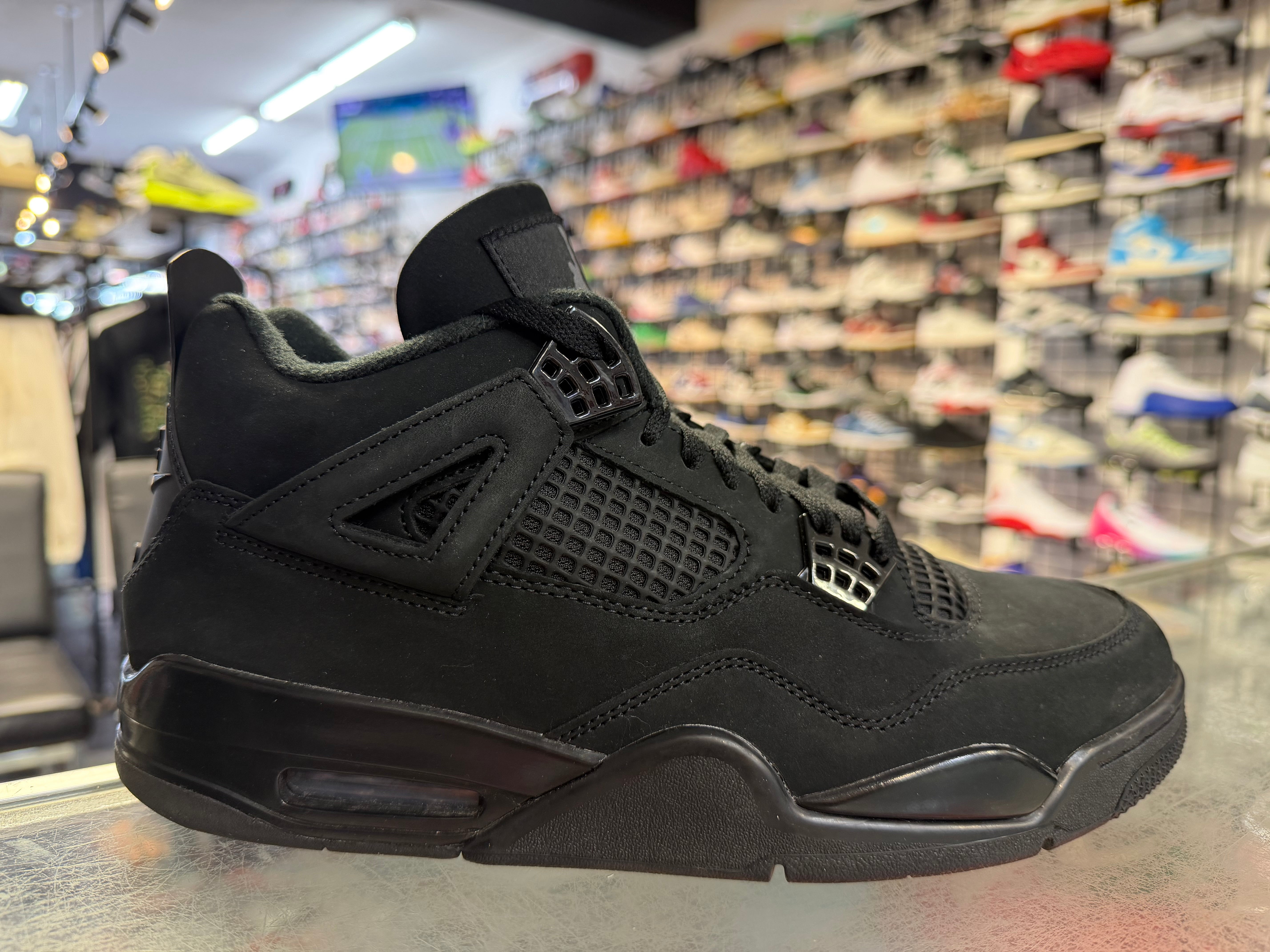 Size 11 Air Jordan 4 "Black Cat"
