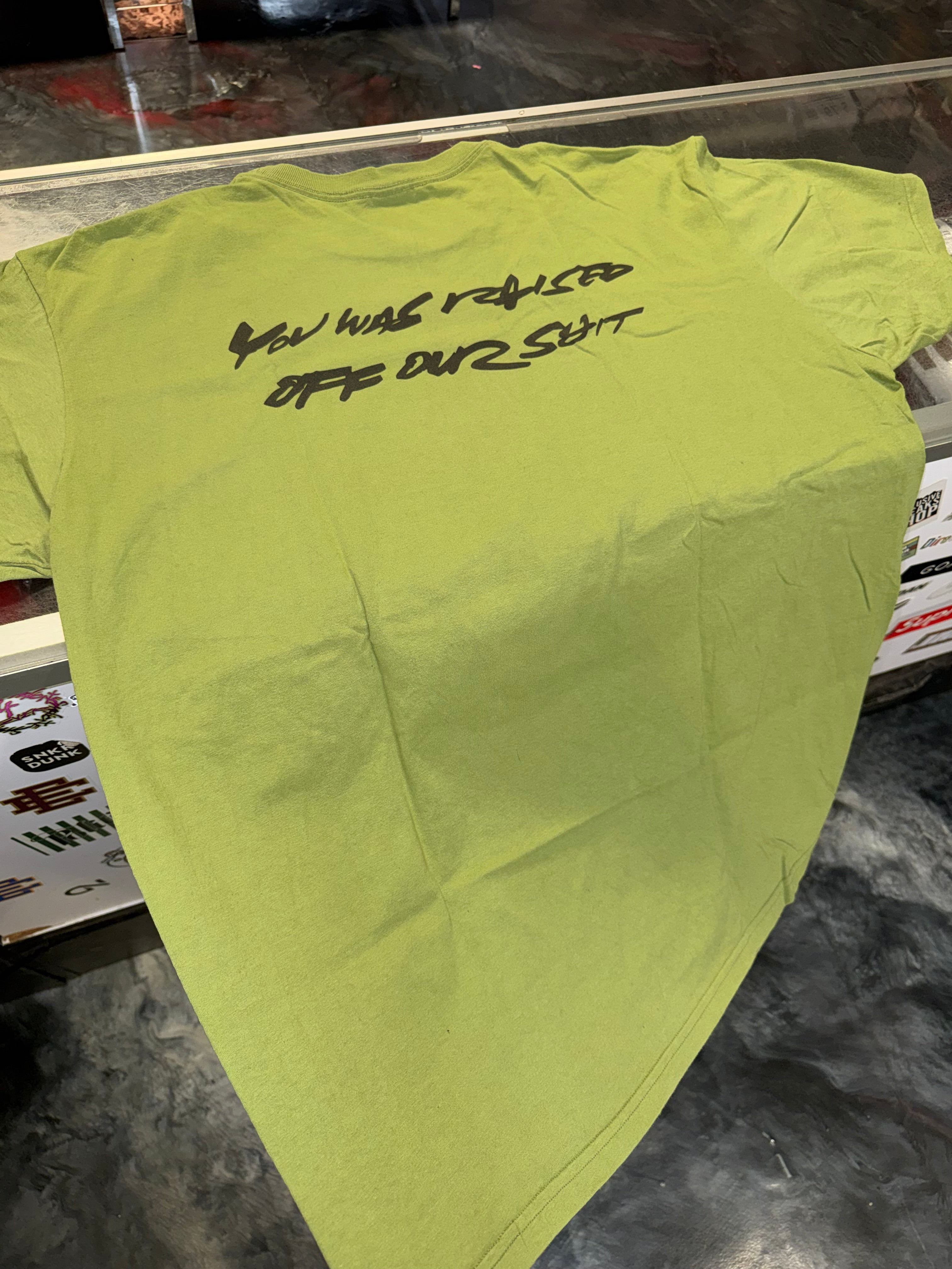 Size XXL Supreme Futura Box Logo Tee “Moss”