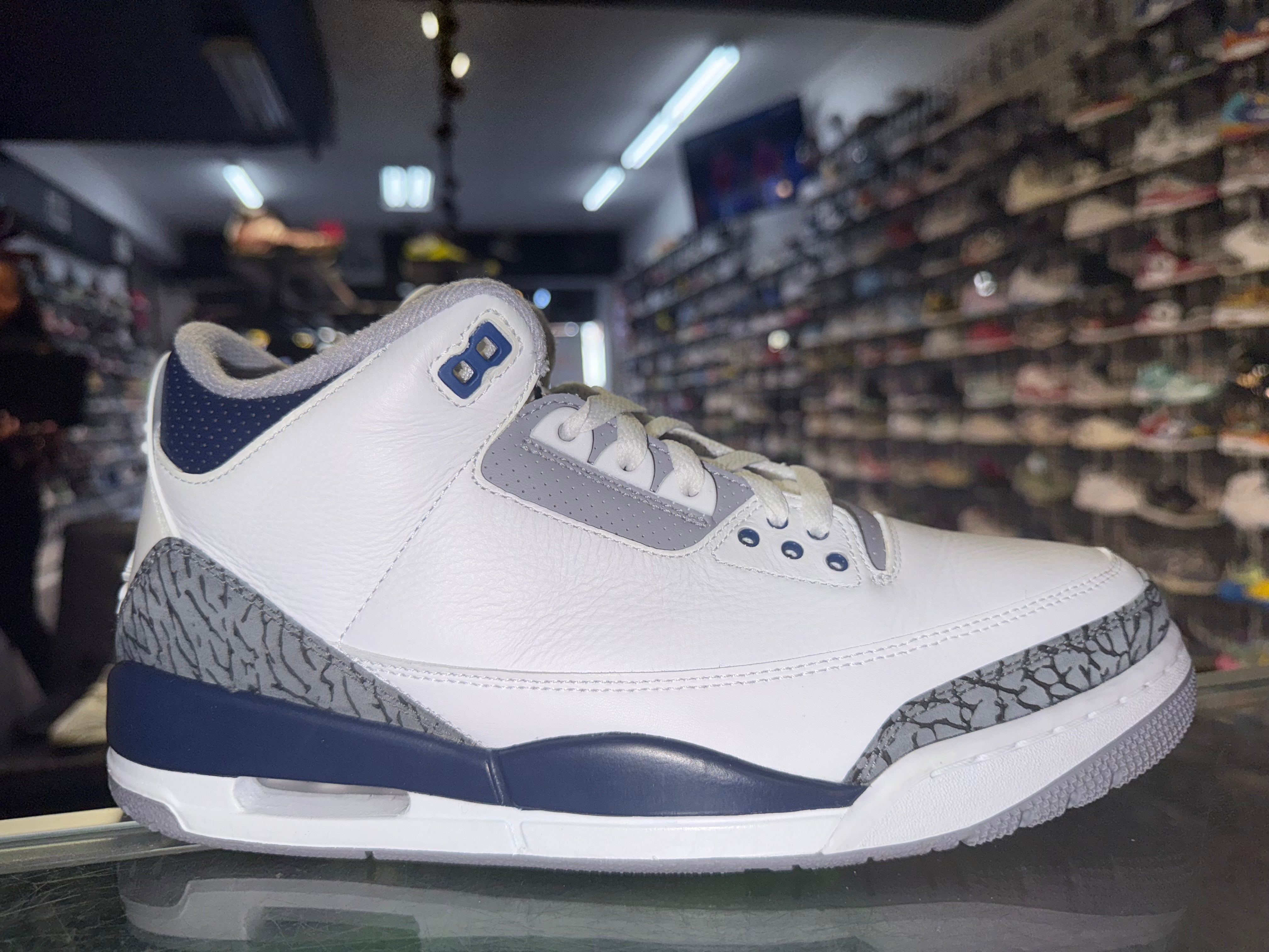 Size 10.5 Air Jordan 3 "Midnight Navy"
