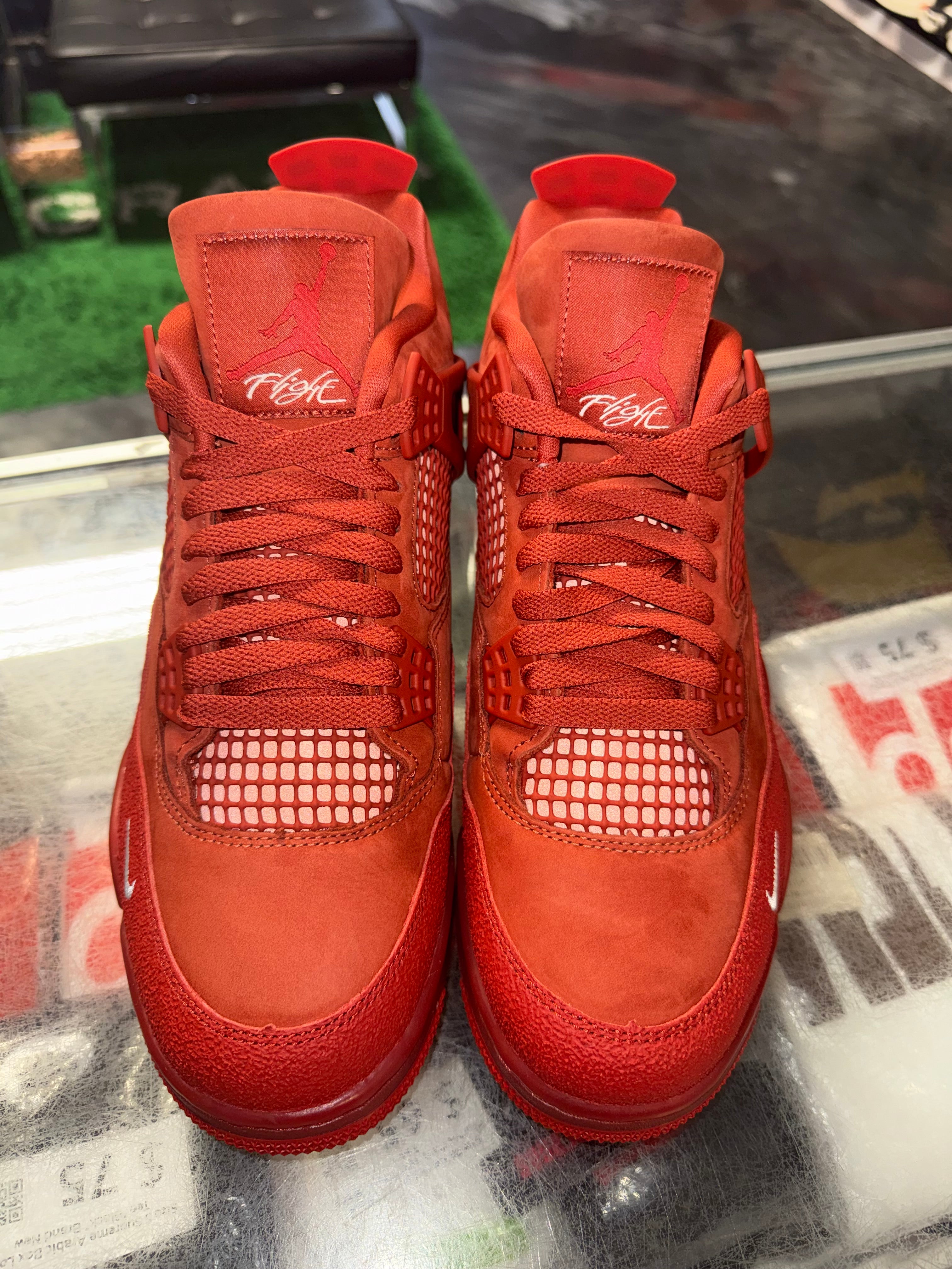 Size 9.5 Air Jordan 4 Nigel Sylvester "Brick by Brick" Brand New