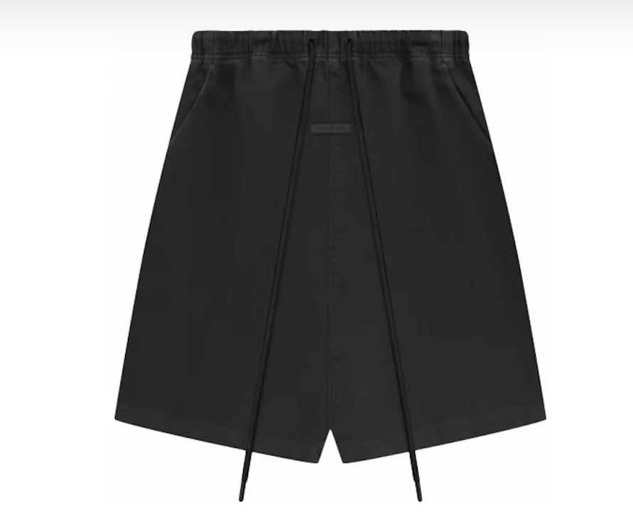 Size XXS (Fits S) Essentials FOG Denim Shorts “Black”
