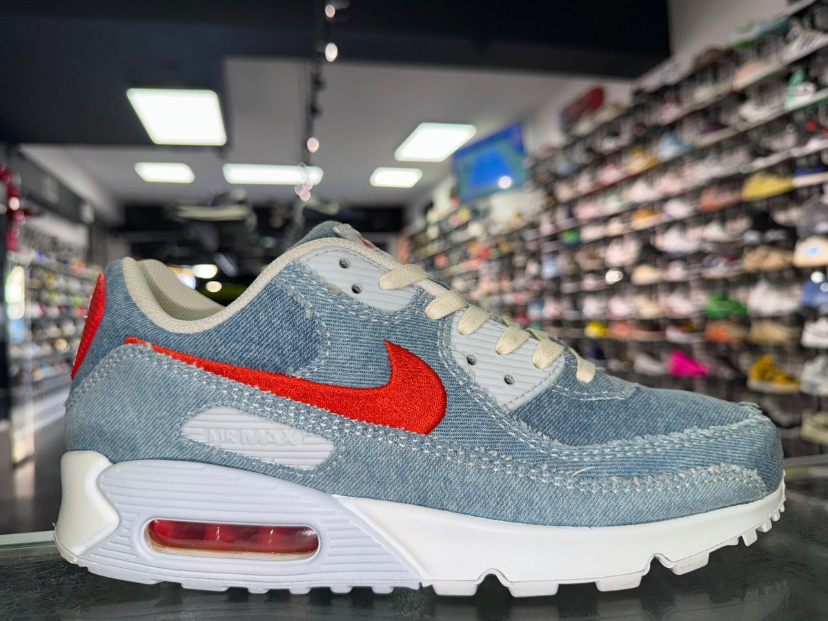 Size 9 Air Max 90 “Denim Light Wash”