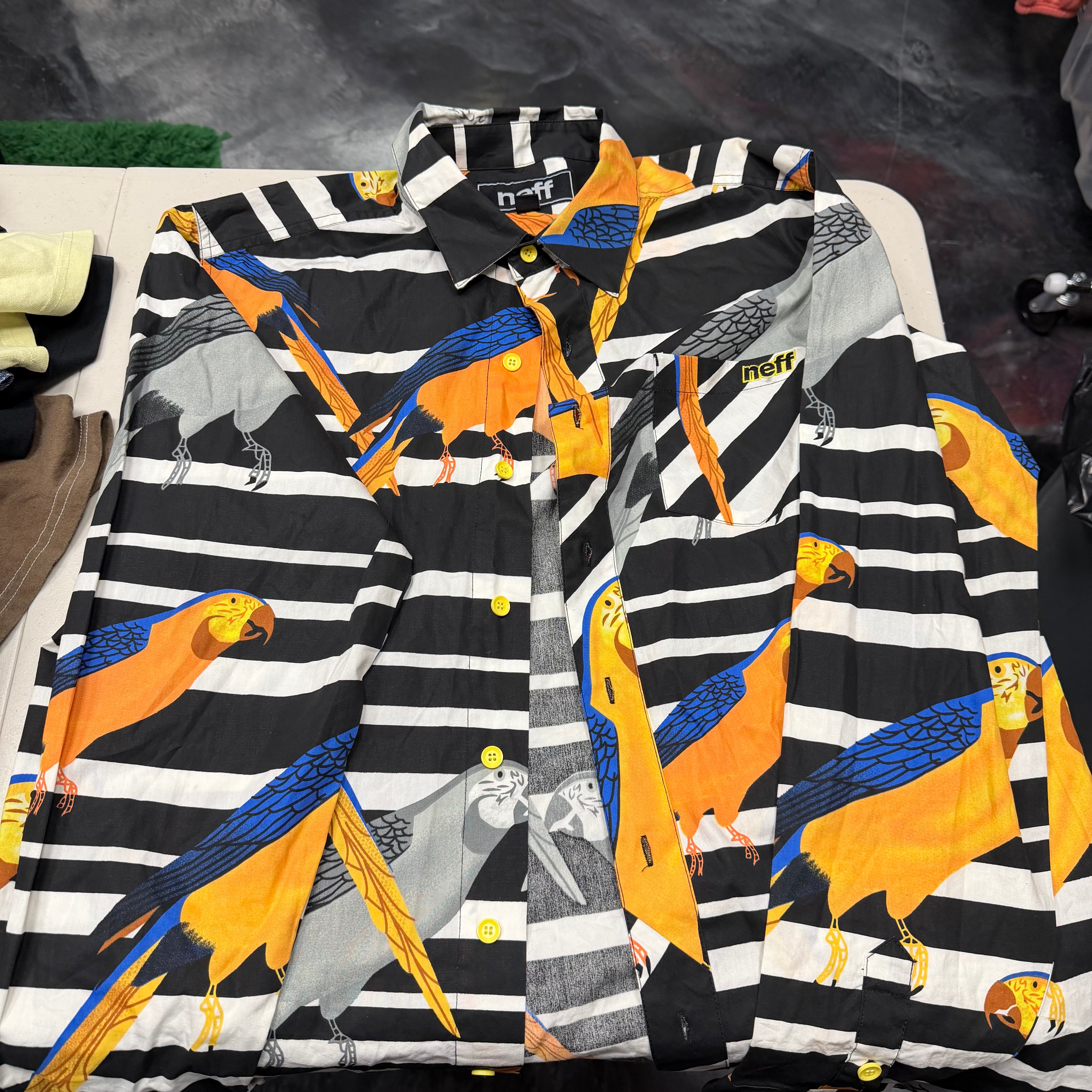 XL Neff Long Sleeve Button Up