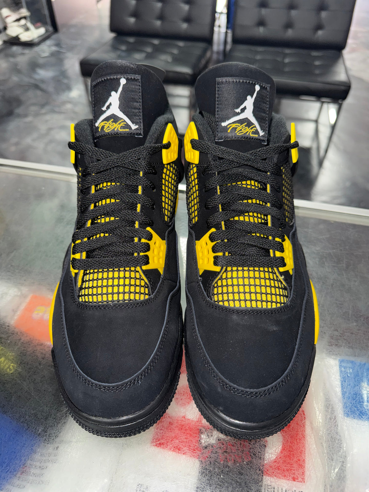 Size 13 Air Jordan 4 "Thunder" Brand New