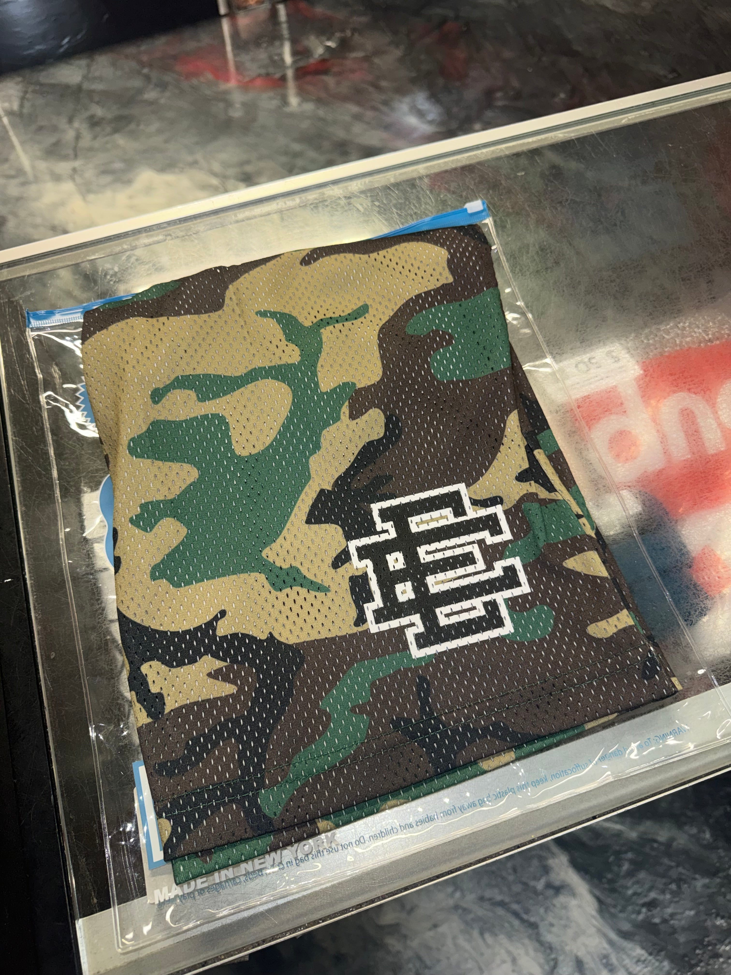 Size M Eric Emanuel EE Shorts “Camo” Brand New