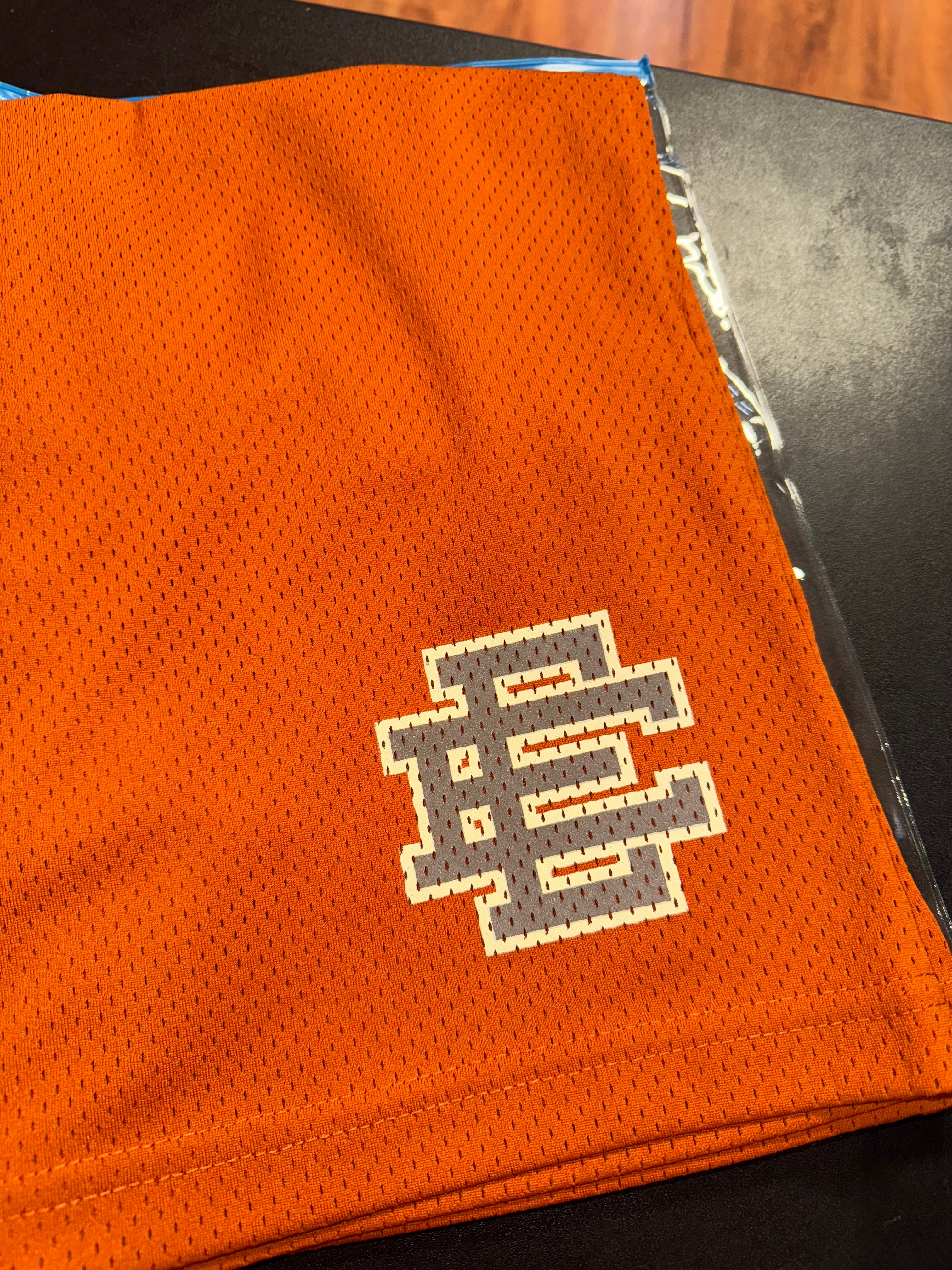 Size S Eric Emanuel EE Shorts “Bronze/Brown” Brand New