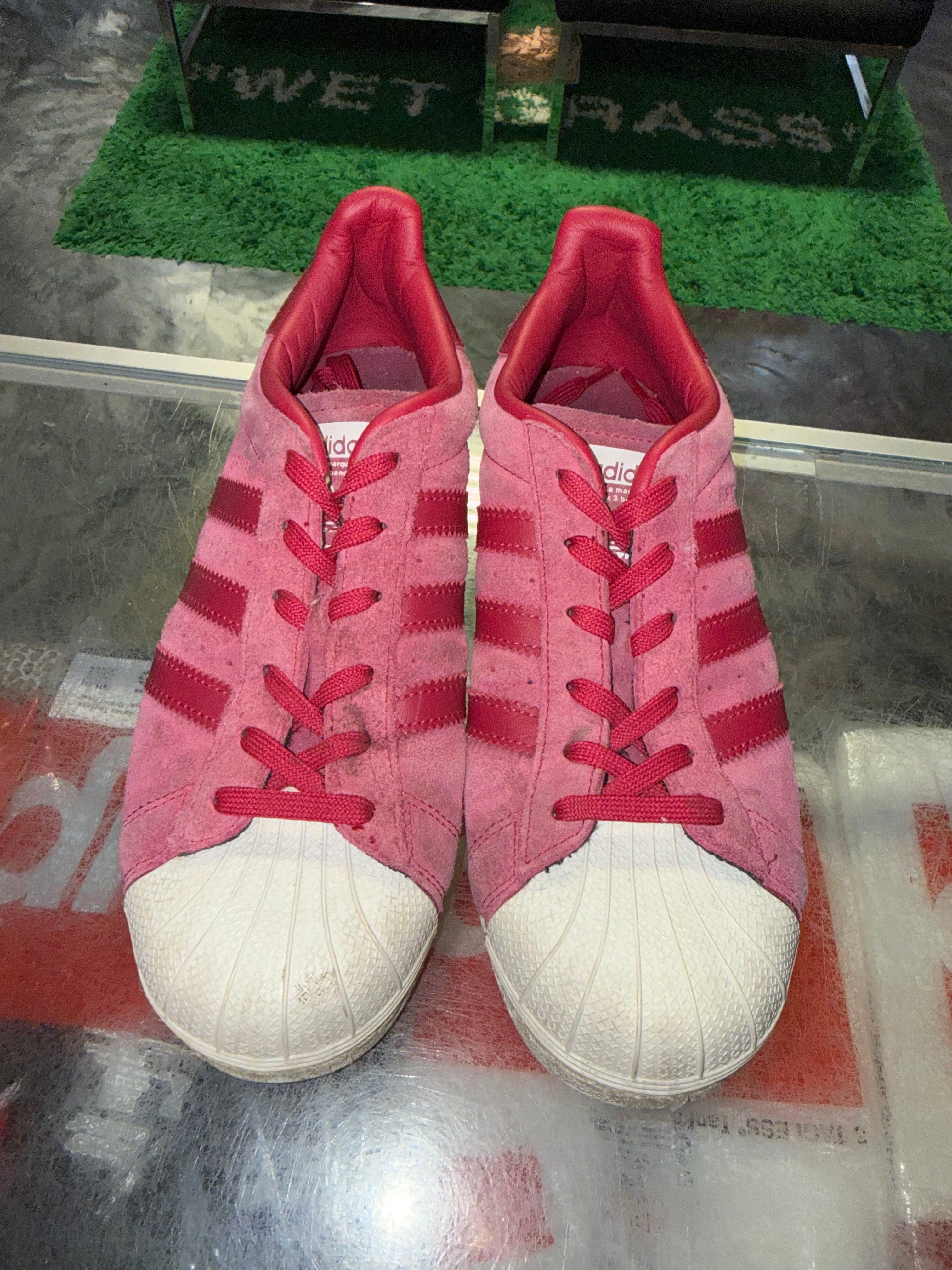 Size 7.5W Adidas Superstar "Magenta" - NB