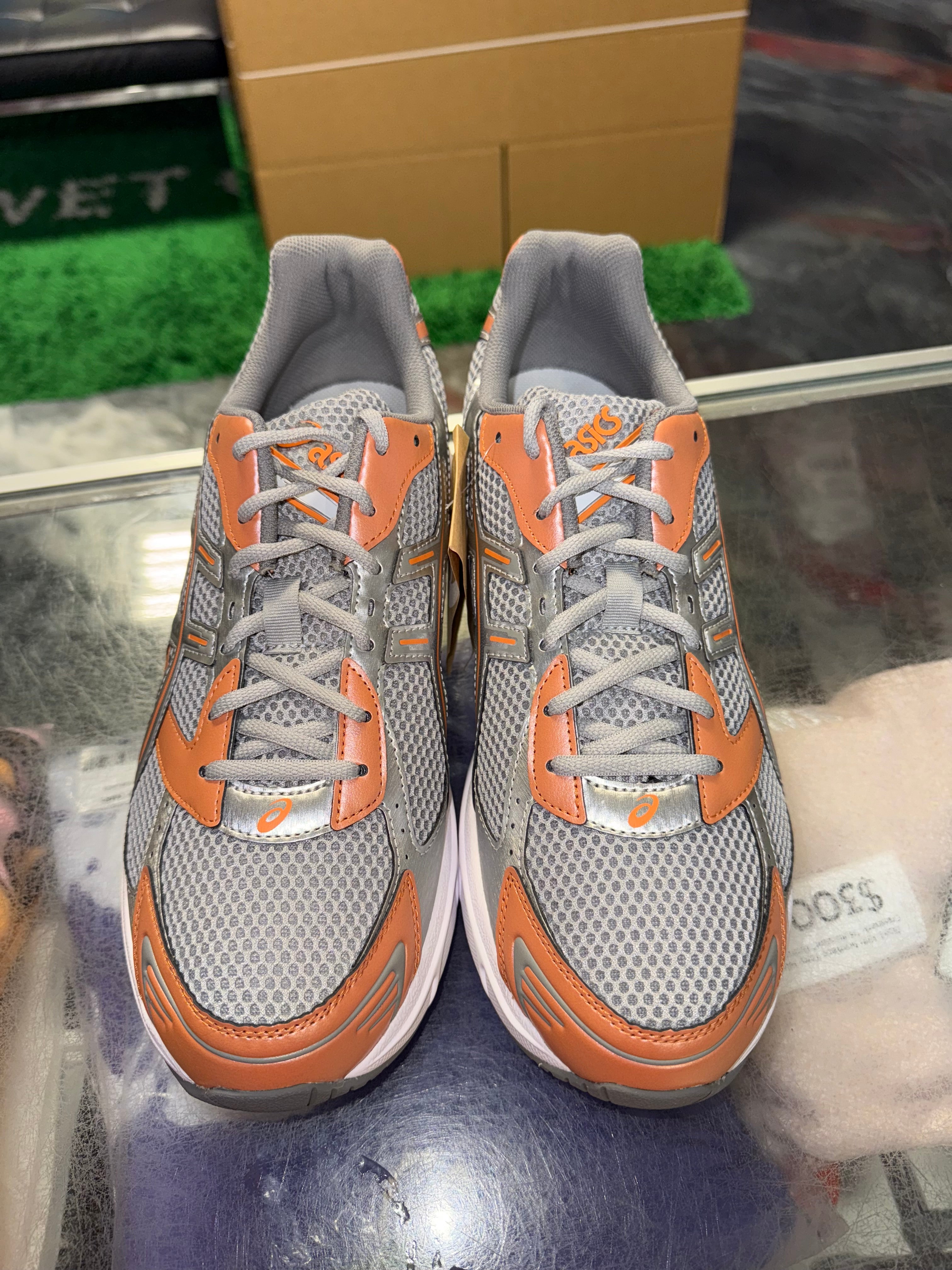 Size 12 Asics Gel-1130 “Cement Grey Rust Orange” Brand New