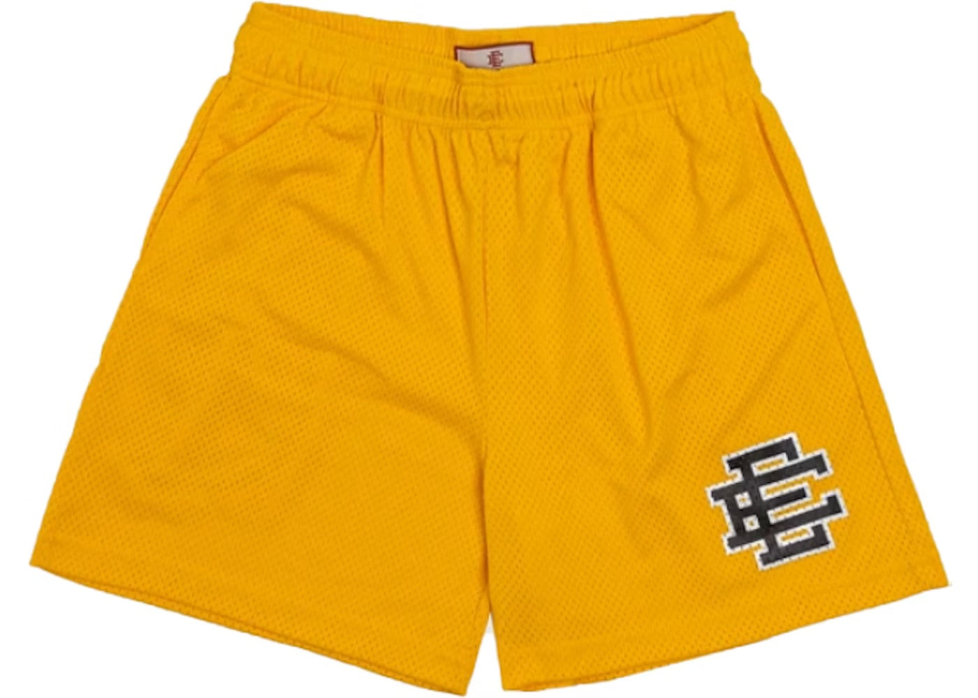 Size XL Eric Emanuel EE Shorts “Yellow/Black”