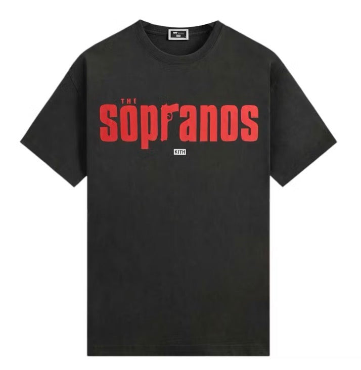 Size L Kith Sopranos Main Logo Tee “Black”
