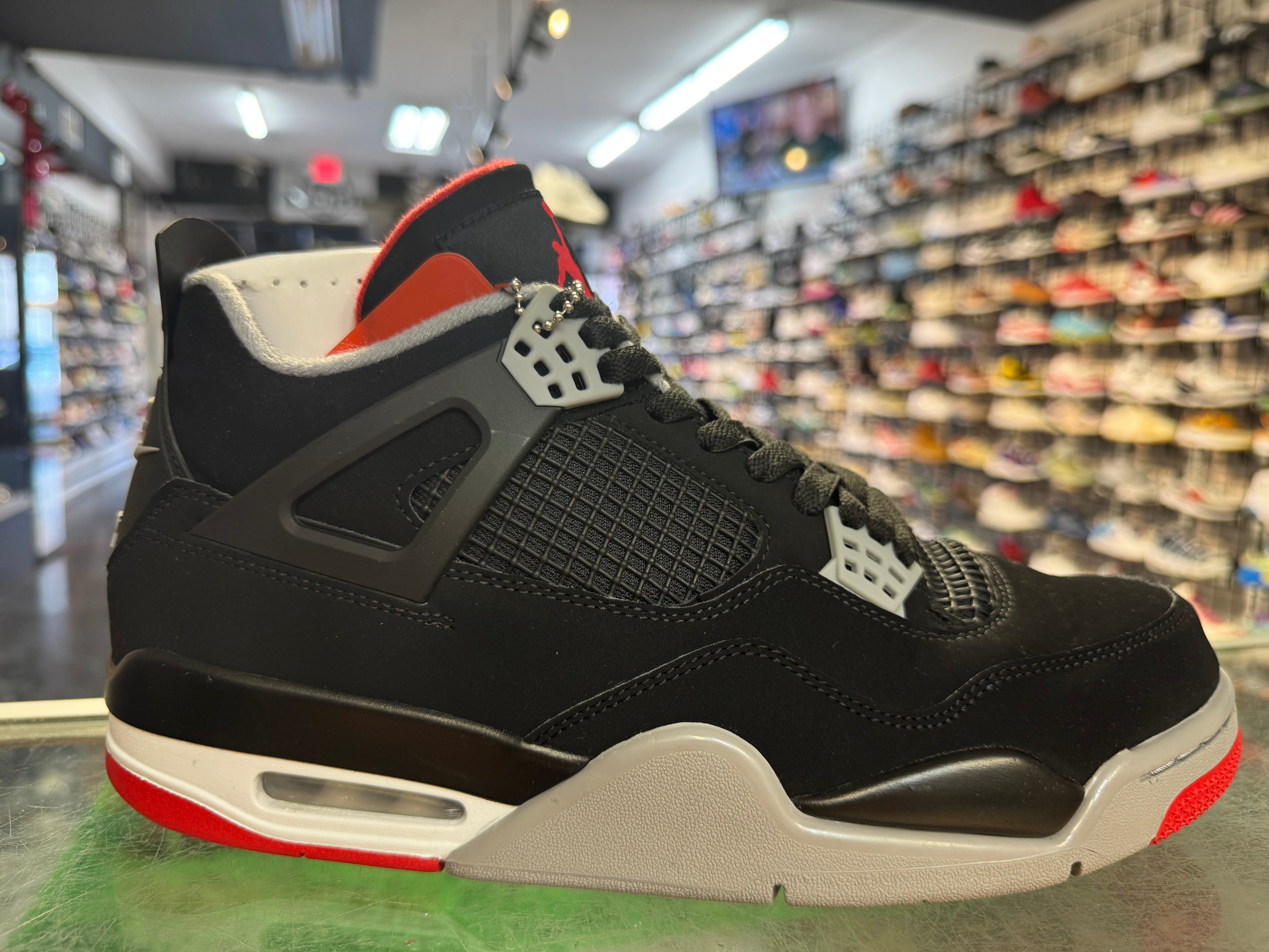 Size 10 Air Jordan 4 "Bred" 2019